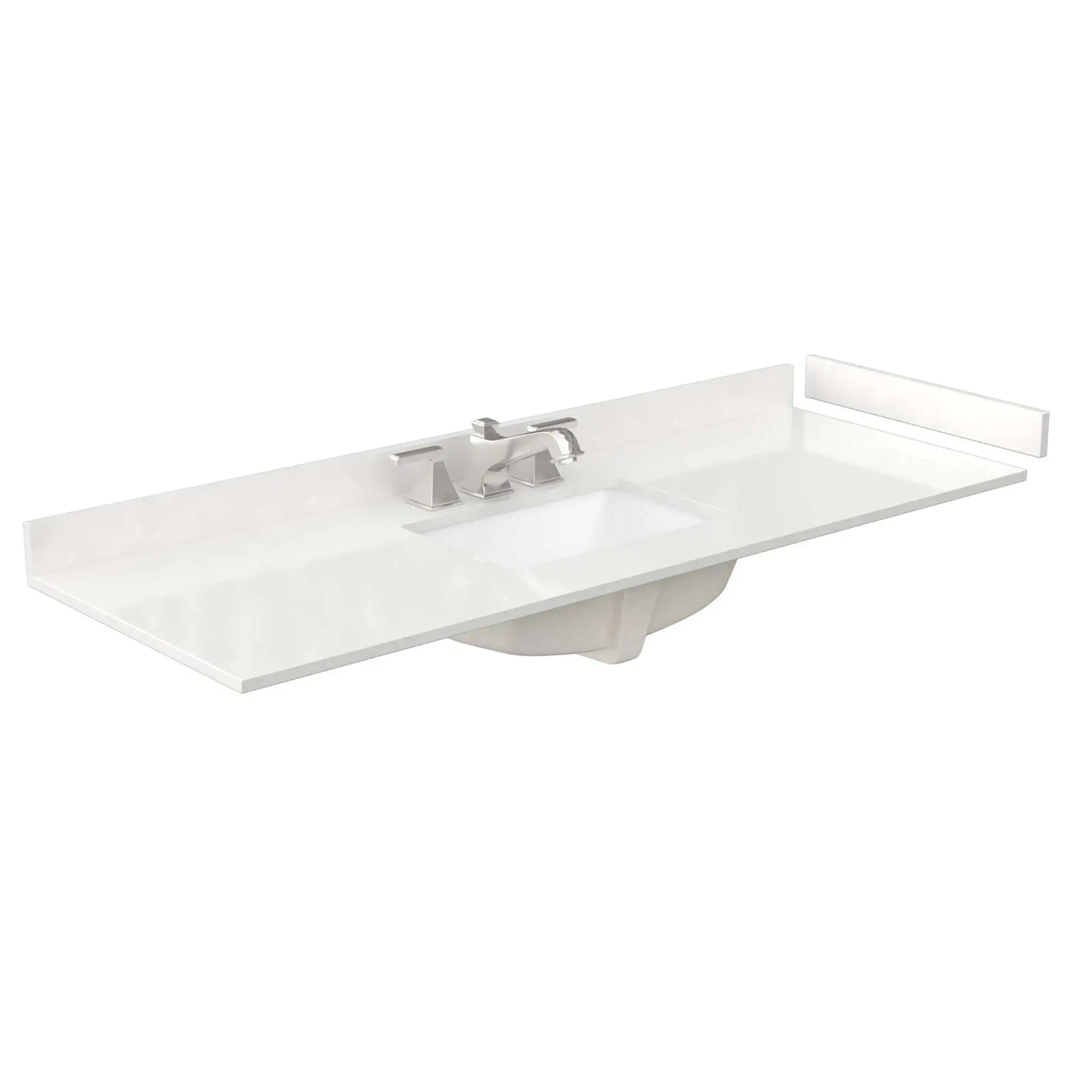 60" Daria Single Bathroom Vanity in Dark Gray with Polished Chrome Trim by Wyndham