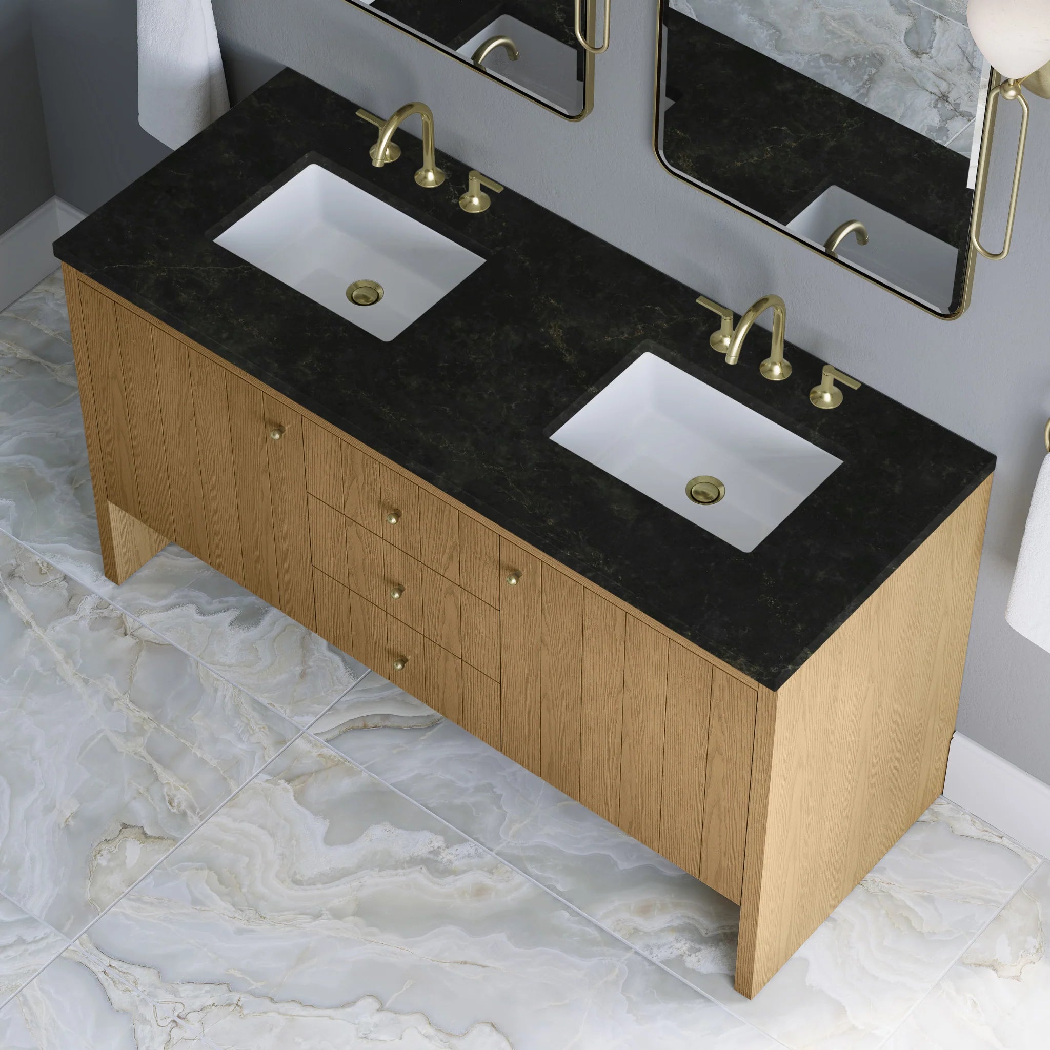 60-hudson-double-vanity-in-light-natural-oak-by-james-martin-vanities-phantome-eclos-zero-silica image 15