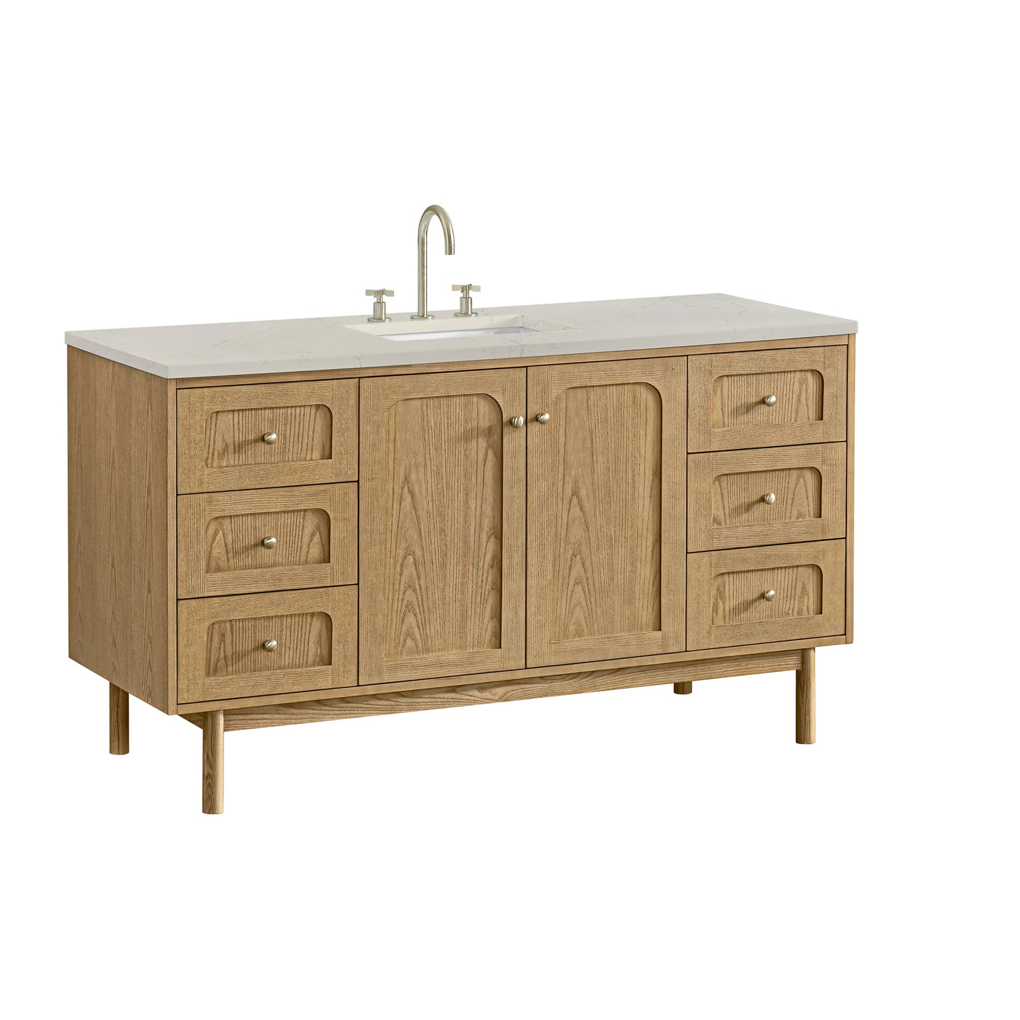 60-laurent-single-vanity-in-light-natural-oak-by-james-martin-vanities-siberian-silestone image 6