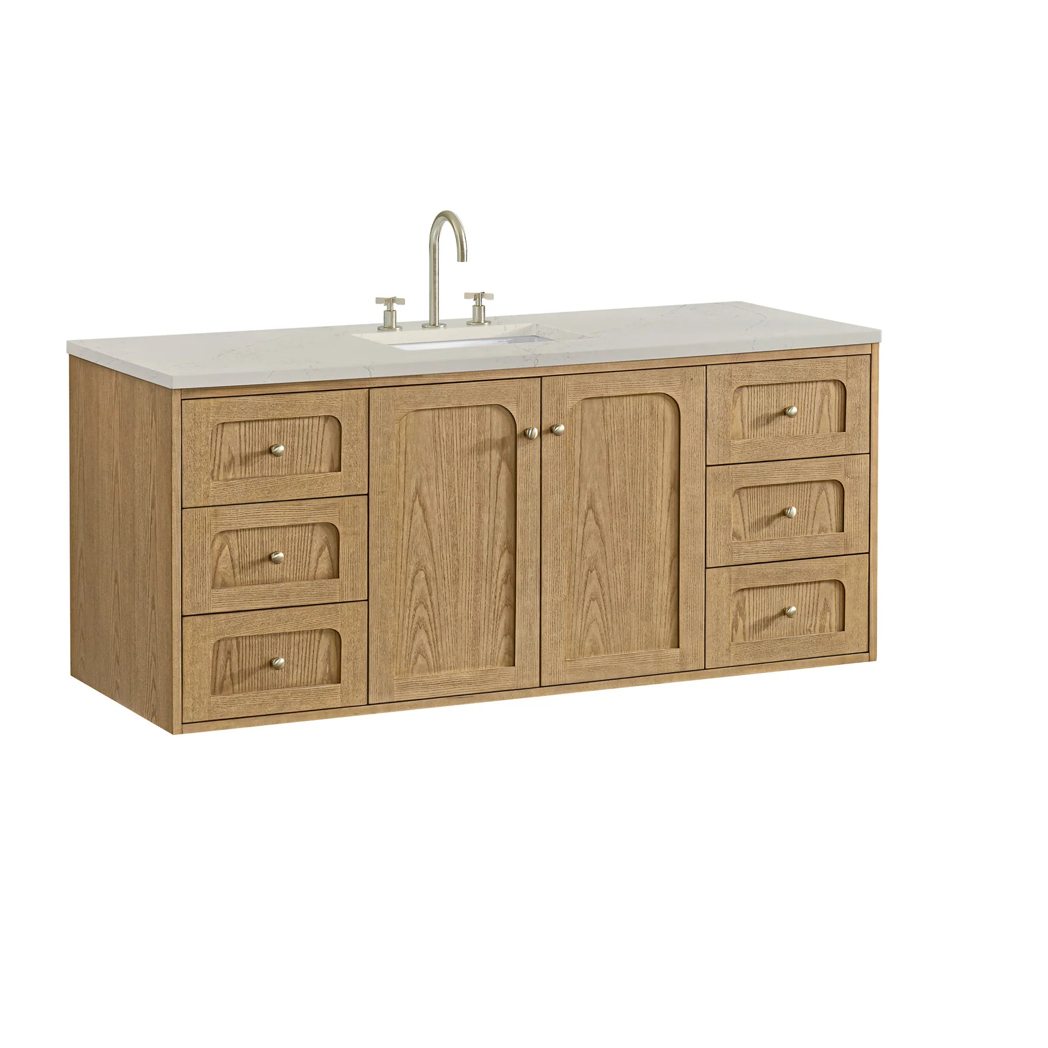60-laurent-single-vanity-in-light-natural-oak-by-james-martin-vanities-siberian-silestone image 7