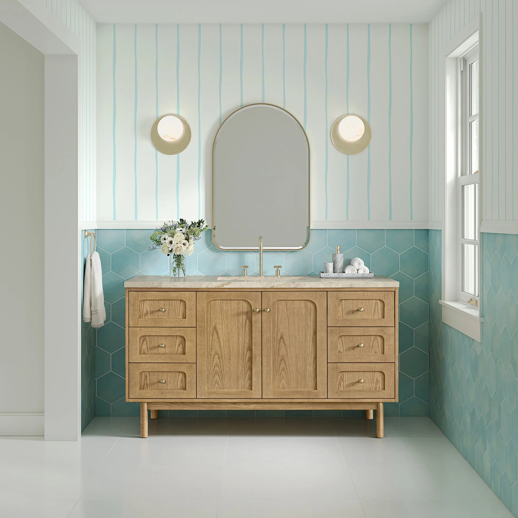 60-laurent-single-vanity-in-light-natural-oak-by-james-martin-vanities-tajnar-eclos-zero-silica image 11