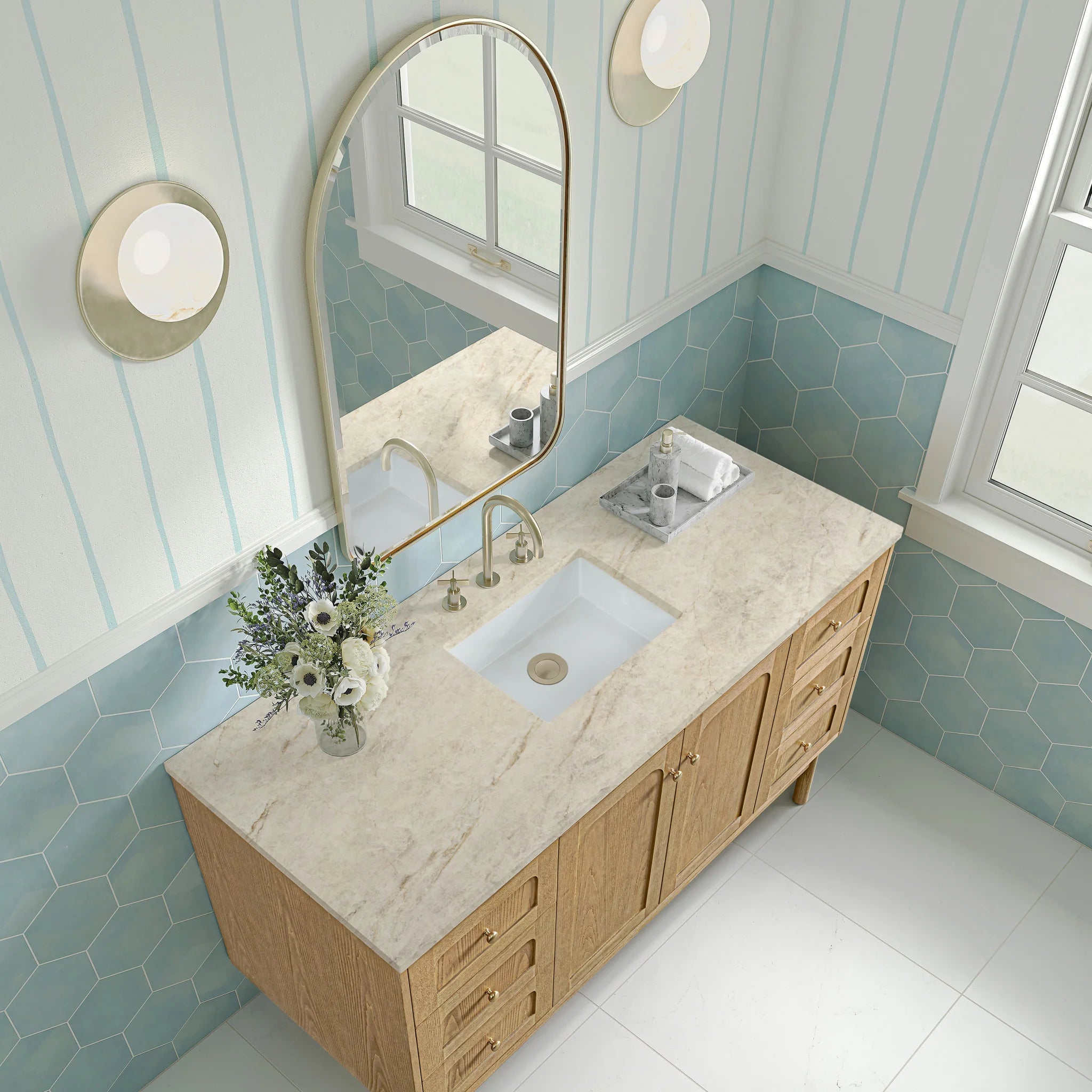 60-laurent-single-vanity-in-light-natural-oak-by-james-martin-vanities-tajnar-eclos-zero-silica image 18