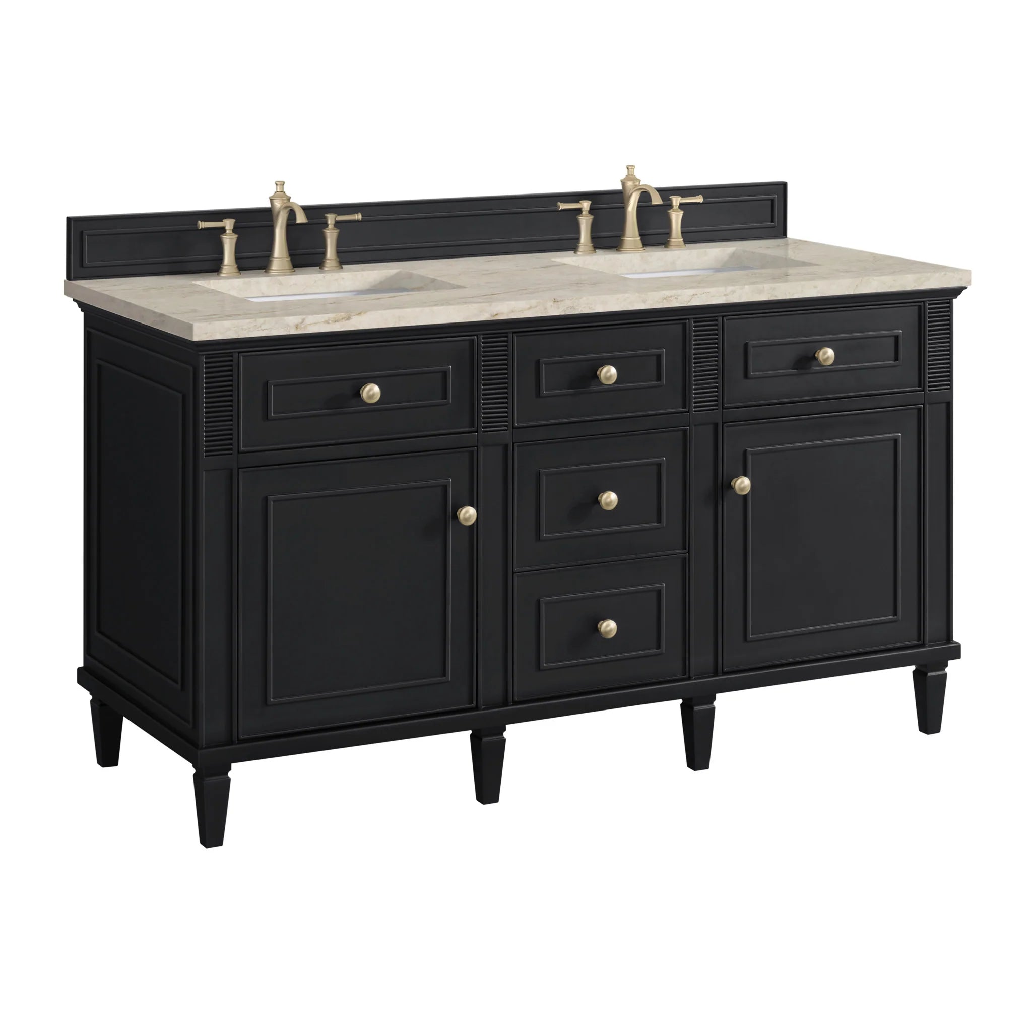 60-lorelai-double-vanity-in-black-onyx-by-james-martin-vanities-tajnar-eclos-zero-silica image 4