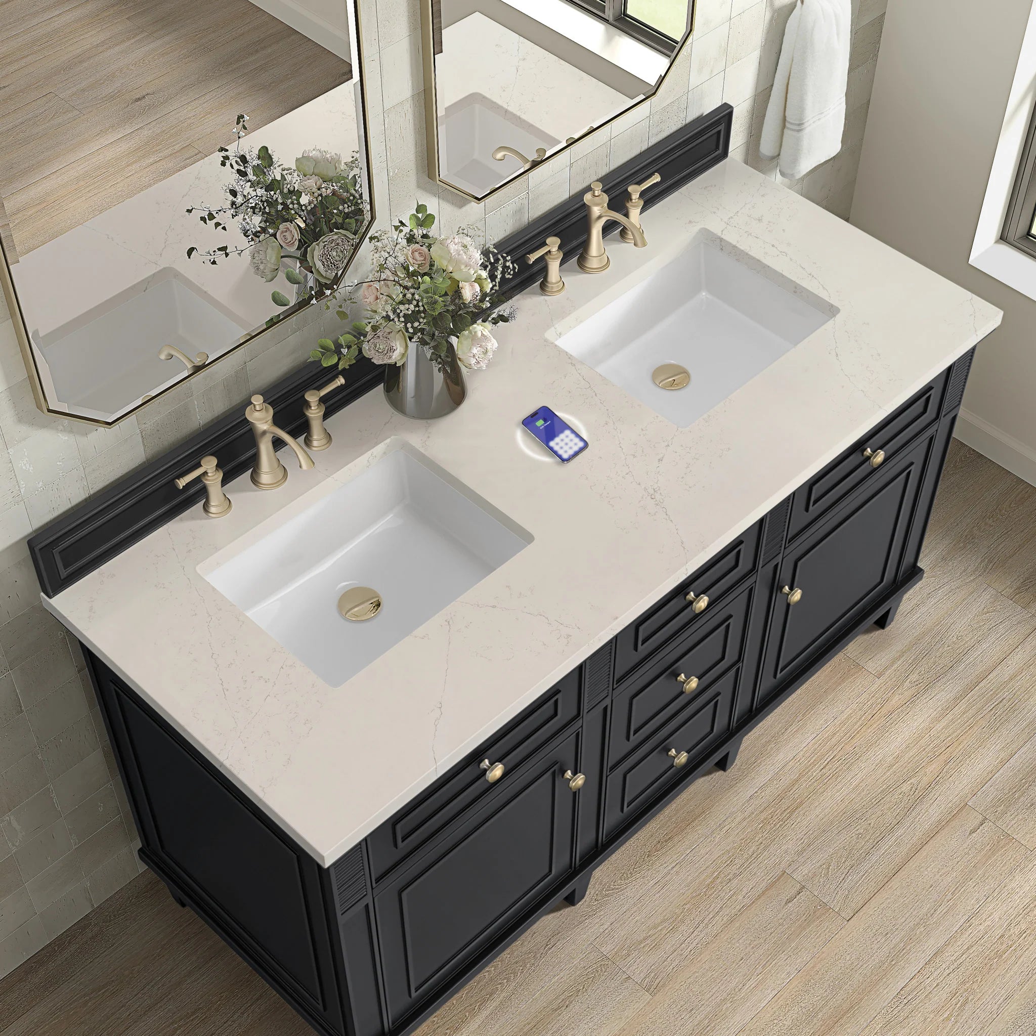 60-lorelai-double-vanity-in-black-onyx-w-freepower-wireless-charger-by-james-martin-vanities-siberian-silestone image 14