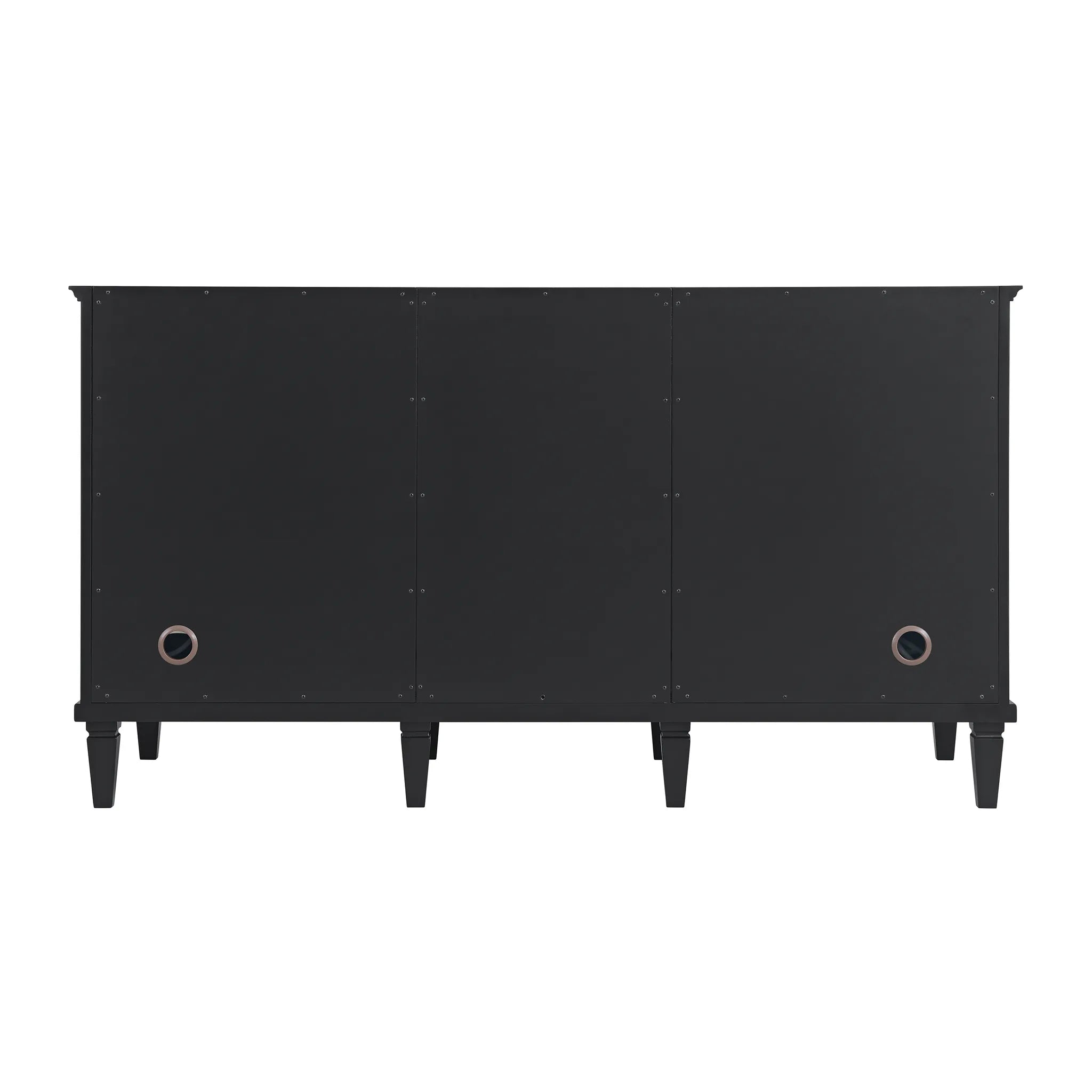60" Lorelai Double Vanity in Black Onyx w/FreePower Wireless Charger-Cabinet Only-Not Available image 3