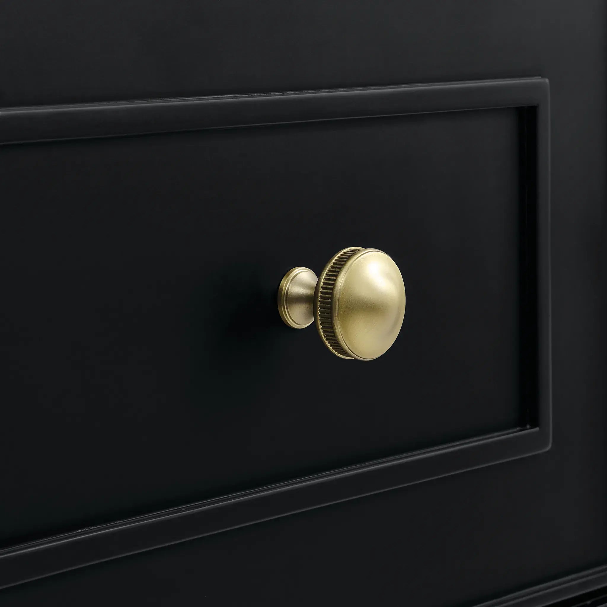 60" Lorelai Double Vanity in Black Onyx-White Zeus Silestone-8" Widespread image 12