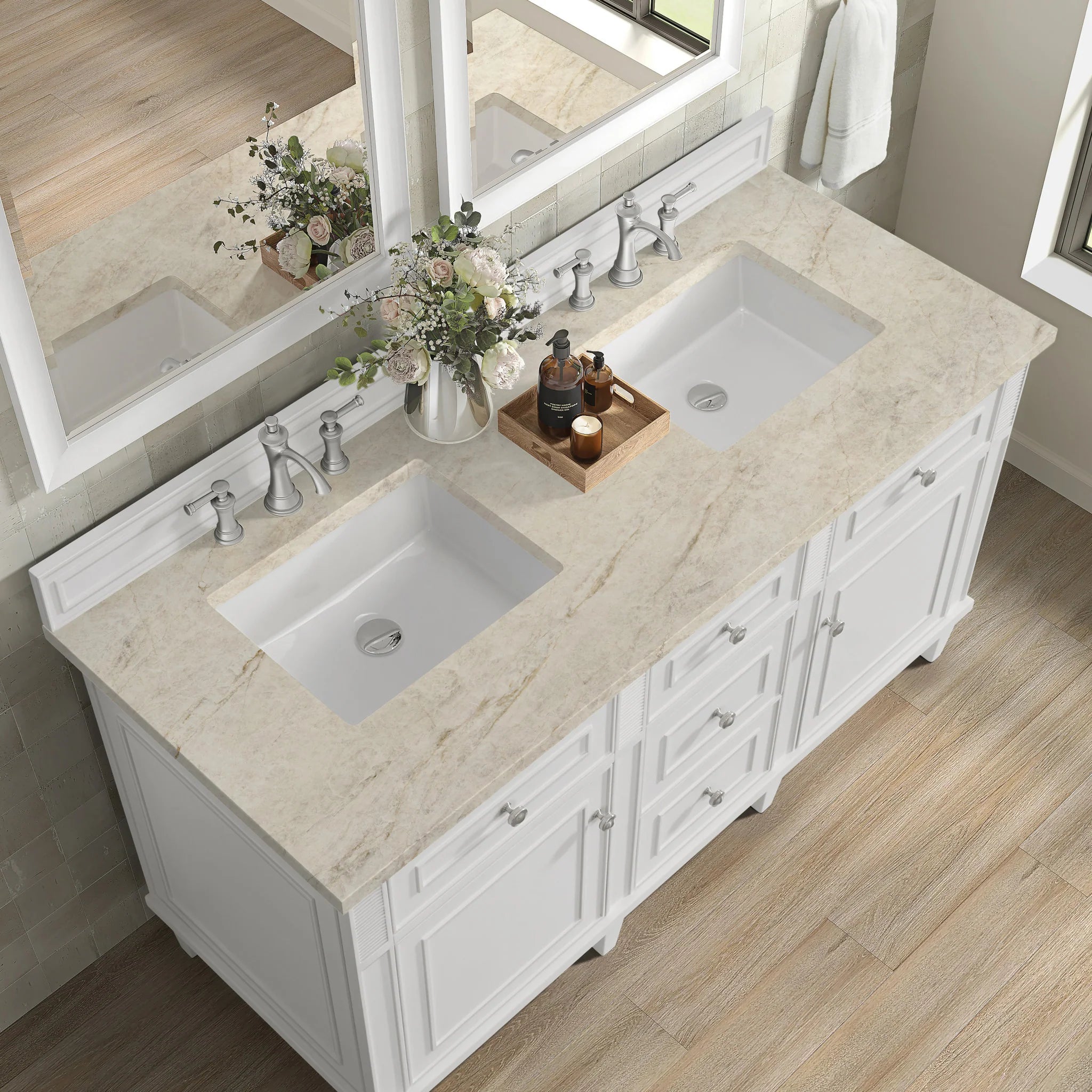 60-lorelai-double-vanity-in-bright-white-by-james-martin-vanities-tajnar-eclos-zero-silica image 14