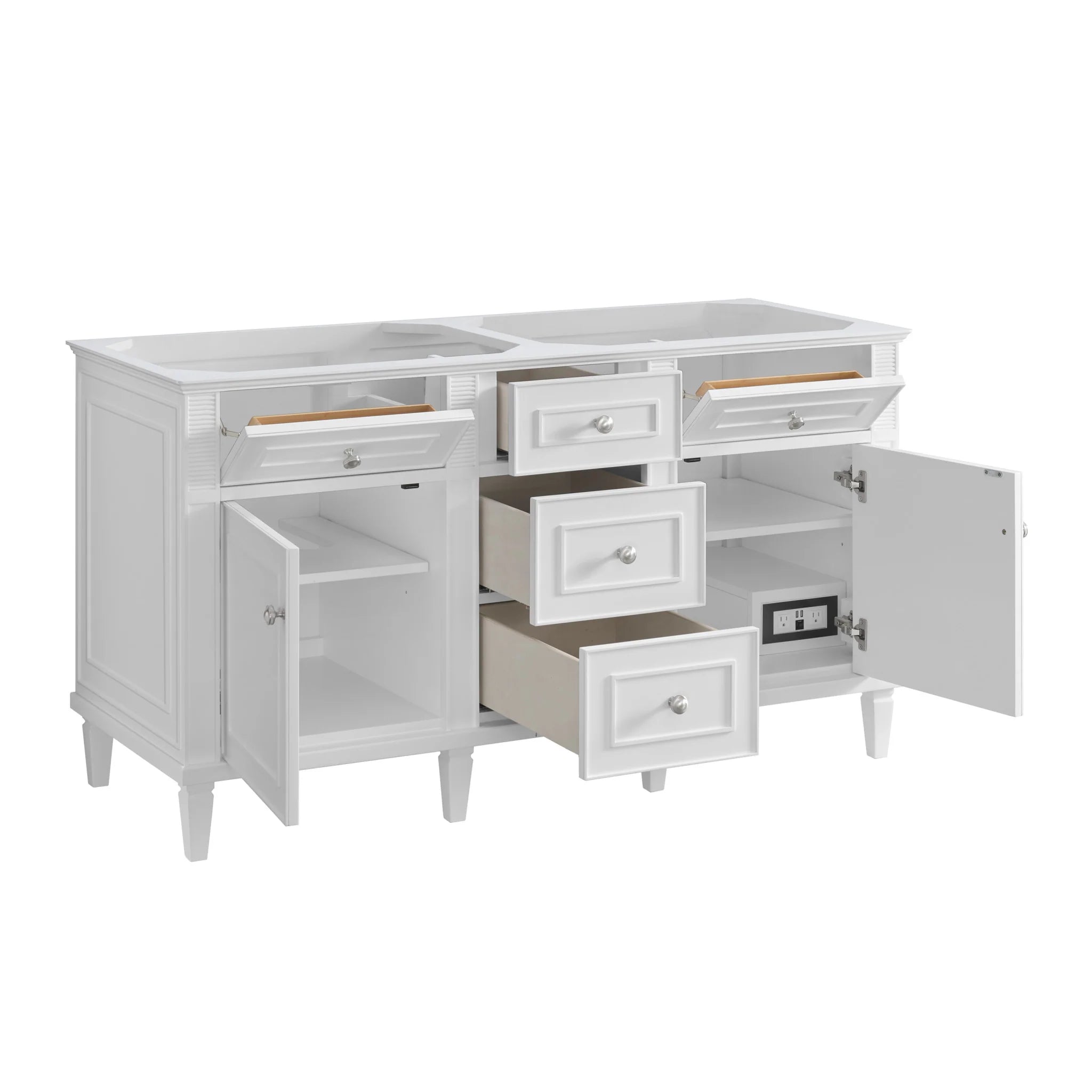 60-lorelai-double-vanity-in-bright-white-w-freepower-wireless-charger-by-james-martin-vanities-siberian-silestone image 1