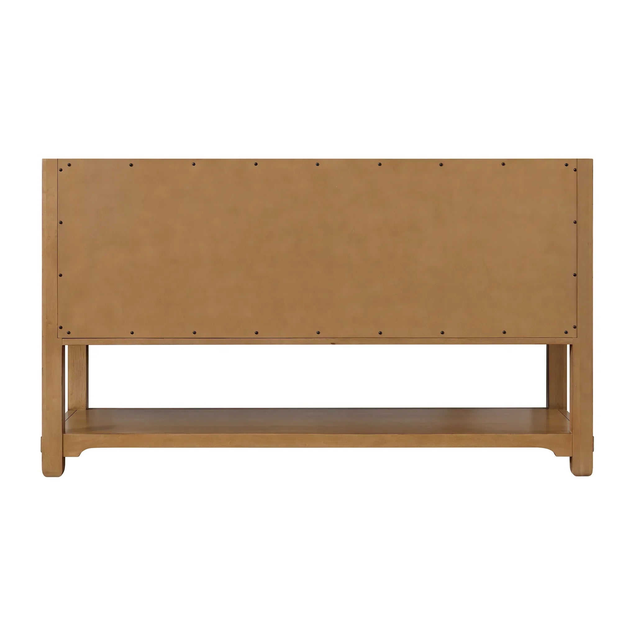 60" Malibu Single Vanity in Amber Birch w/FreePower Wireless Charger-Eternal Jasmine Pearl Silestone-8" Widespread image 11