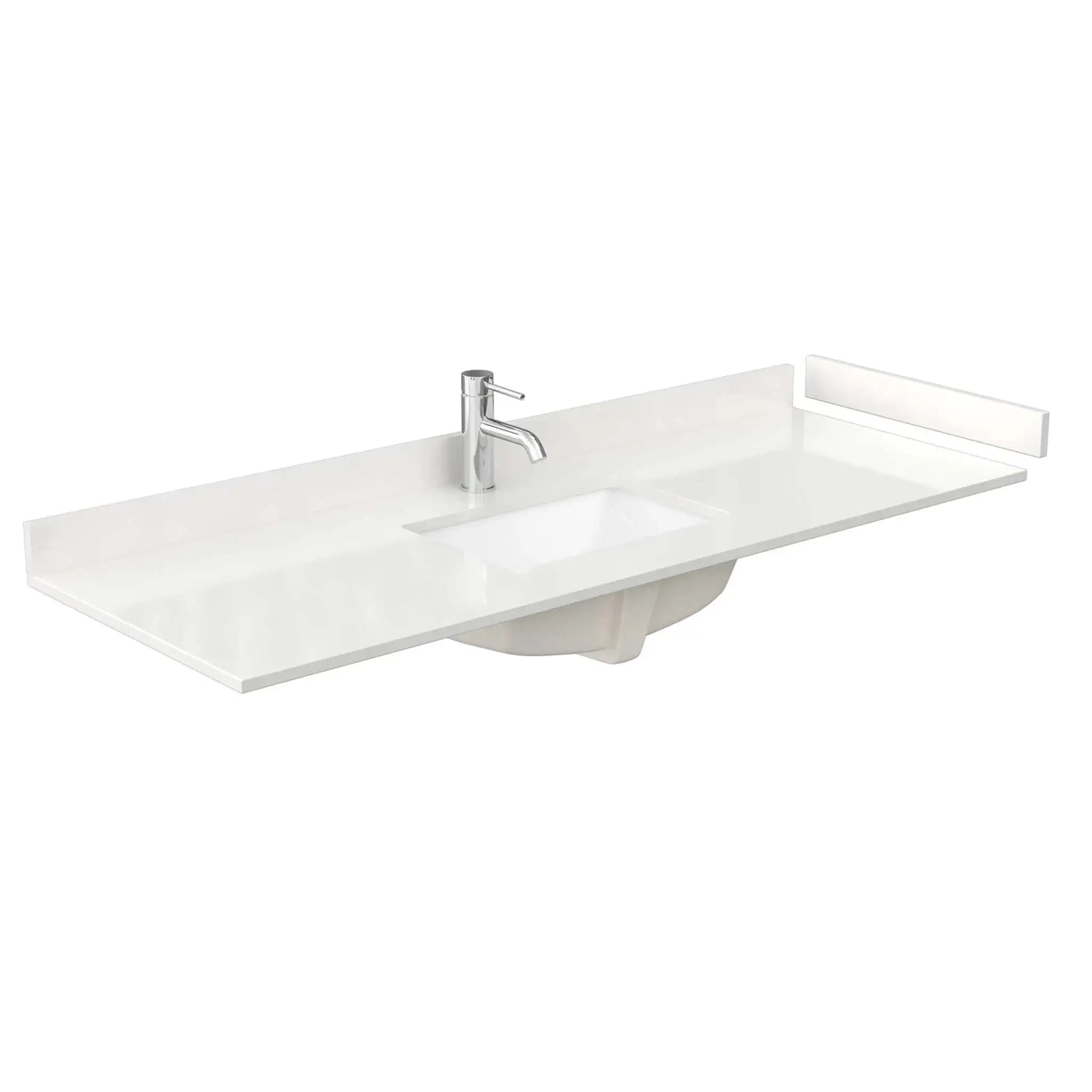60" Miranda Single Bathroom Vanity in Dark Gray with Brushed Nickel Trim & 58" Mirror by Wyndham