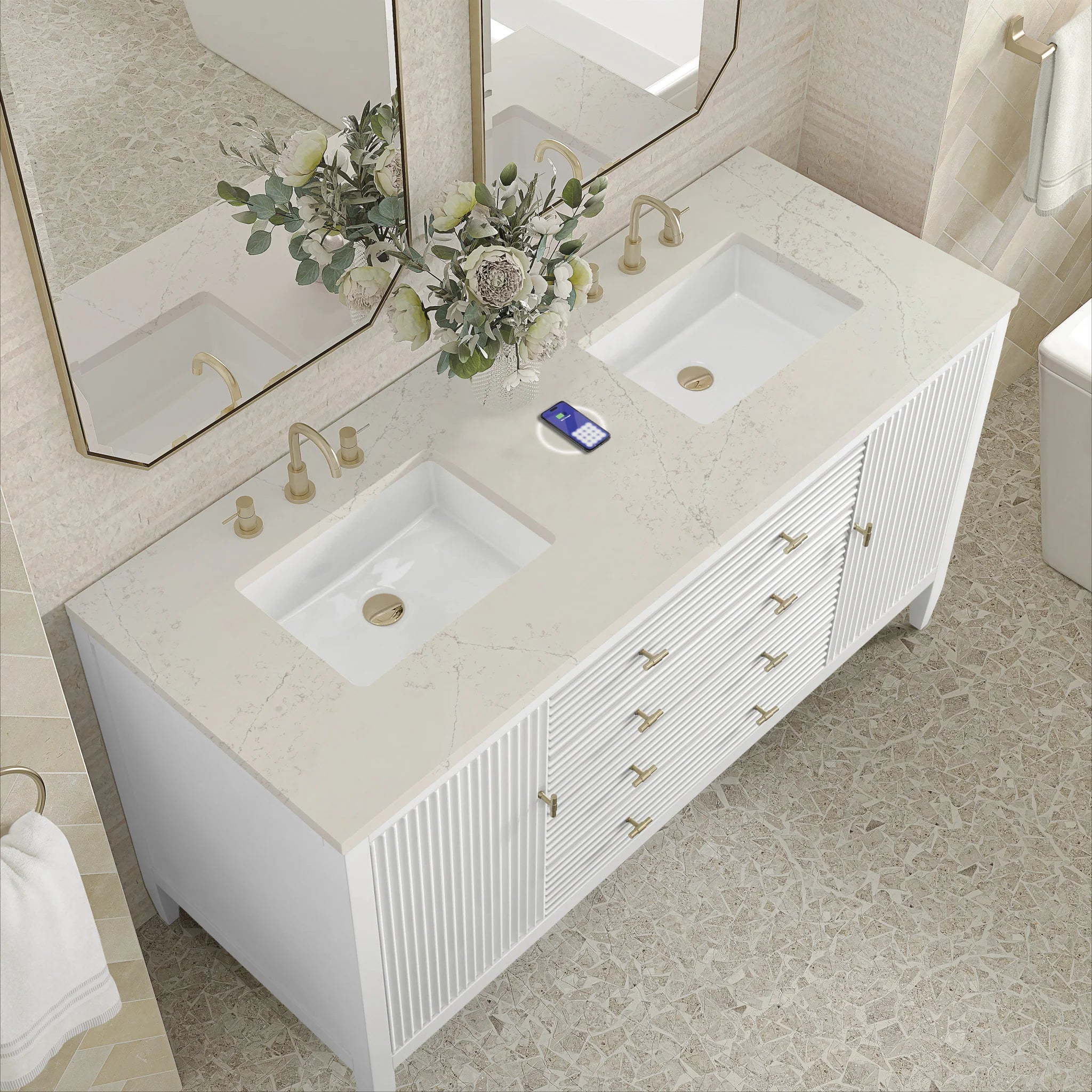 60-myrrin-double-vanity-in-bright-white-w-freepower-wireless-charger-by-james-martin-vanities-siberian-silestone image 14