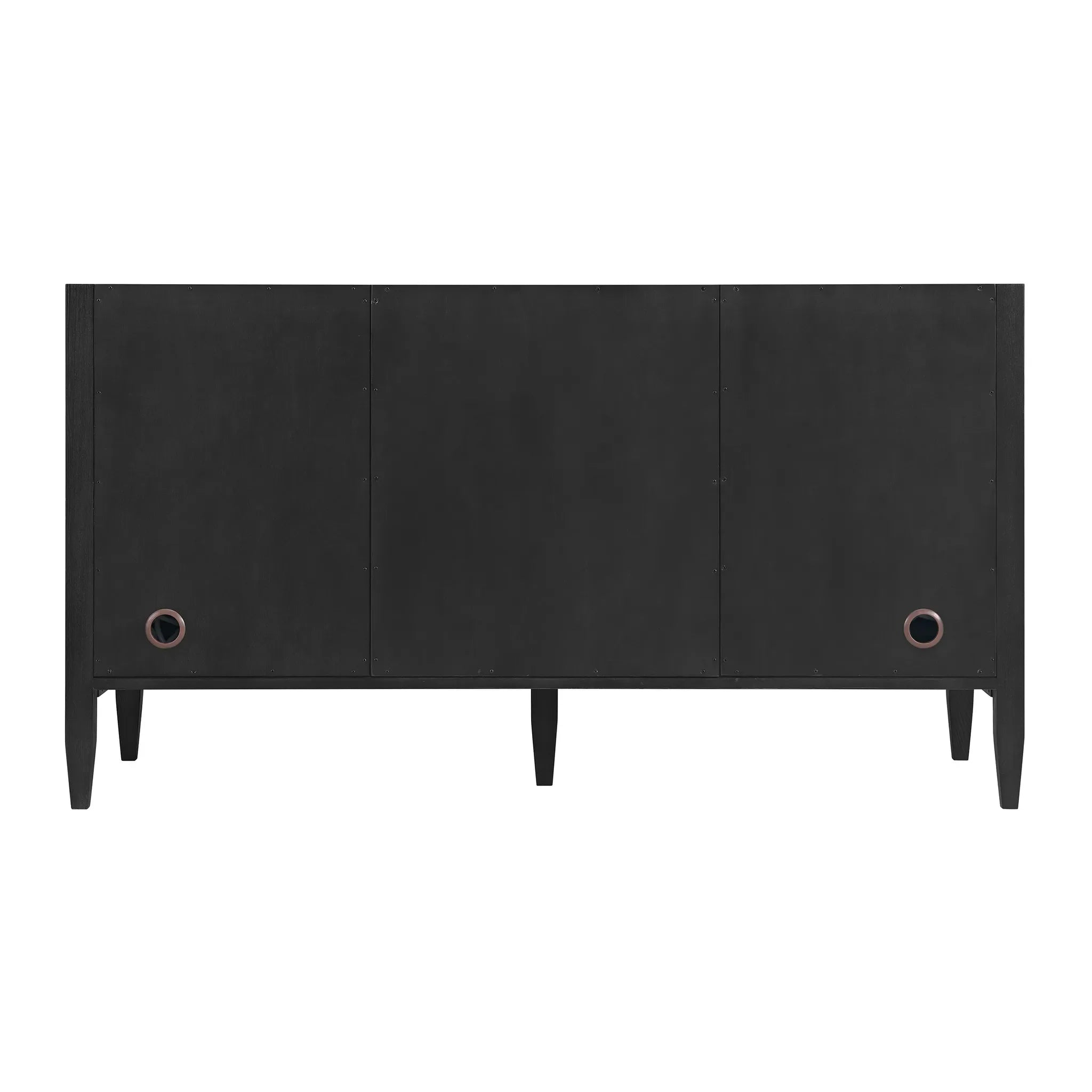 60" Myrrin Double Vanity in Carbon Oak-Eternal Jasmine Pearl Silestone-8" Widespread image 8