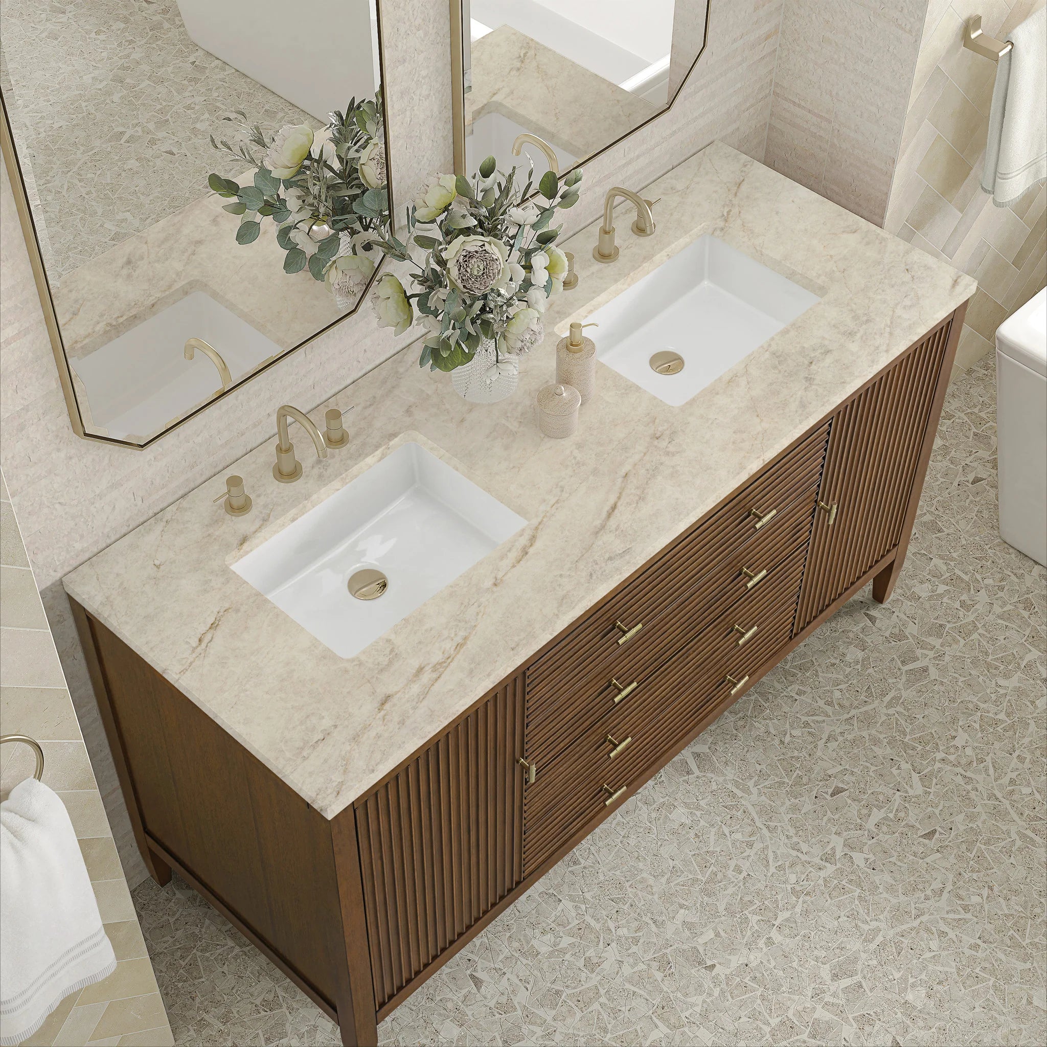60-myrrin-double-vanity-in-mid-century-walnut-by-james-martin-vanities-tajnar-eclos-zero-silica image 12