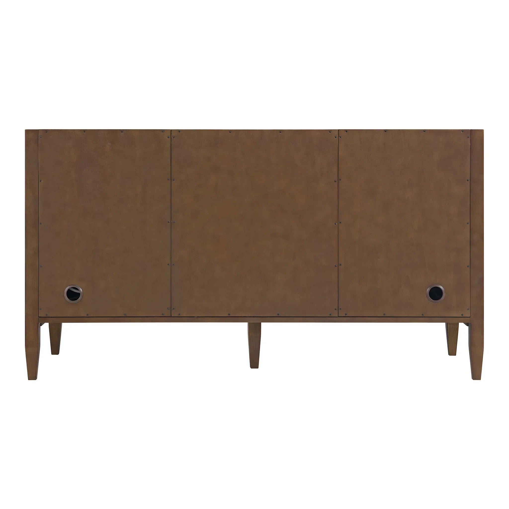 60" Myrrin Double Vanity in Mid Century Walnut-Eternal Jasmine Pearl Silestone-8" Widespread image 8
