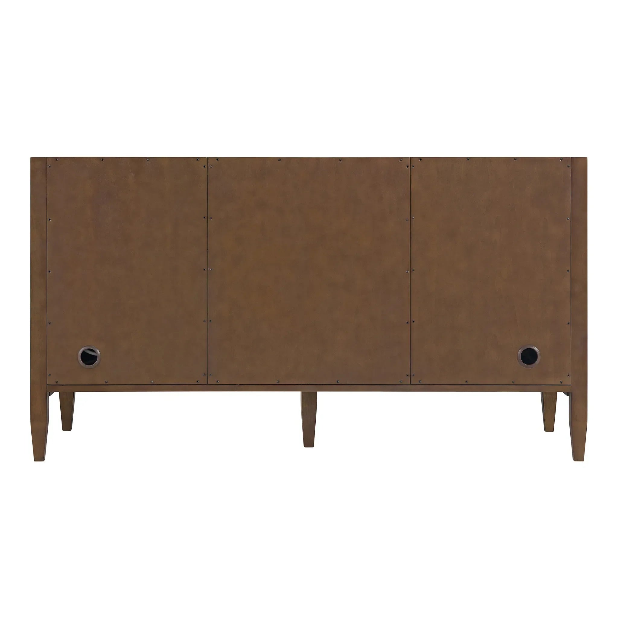 60" Myrrin Double Vanity in Mid Century Walnut Wireless Charger-Ethereal Noctis Silestone-8" Widespread image 11