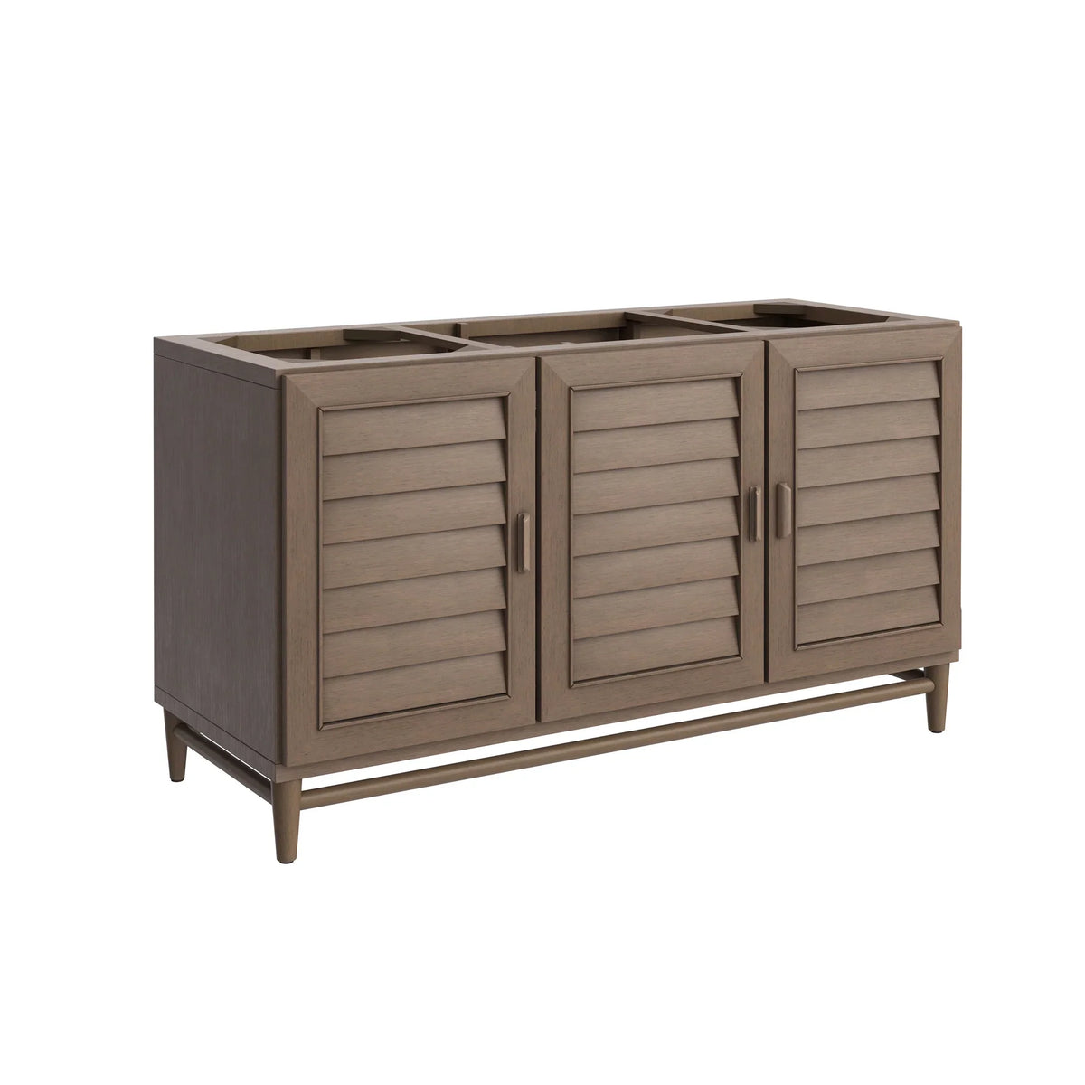 60" Portland Single Vanity in Whitewashed Walnut by James Martin Vanities