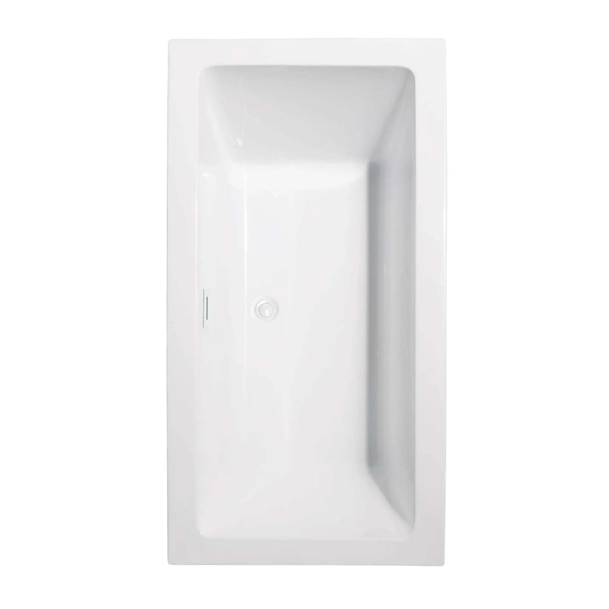60" White Freestanding Bathtub - Melody by Wyndham (WCOBT101160SWTRIM) image 3