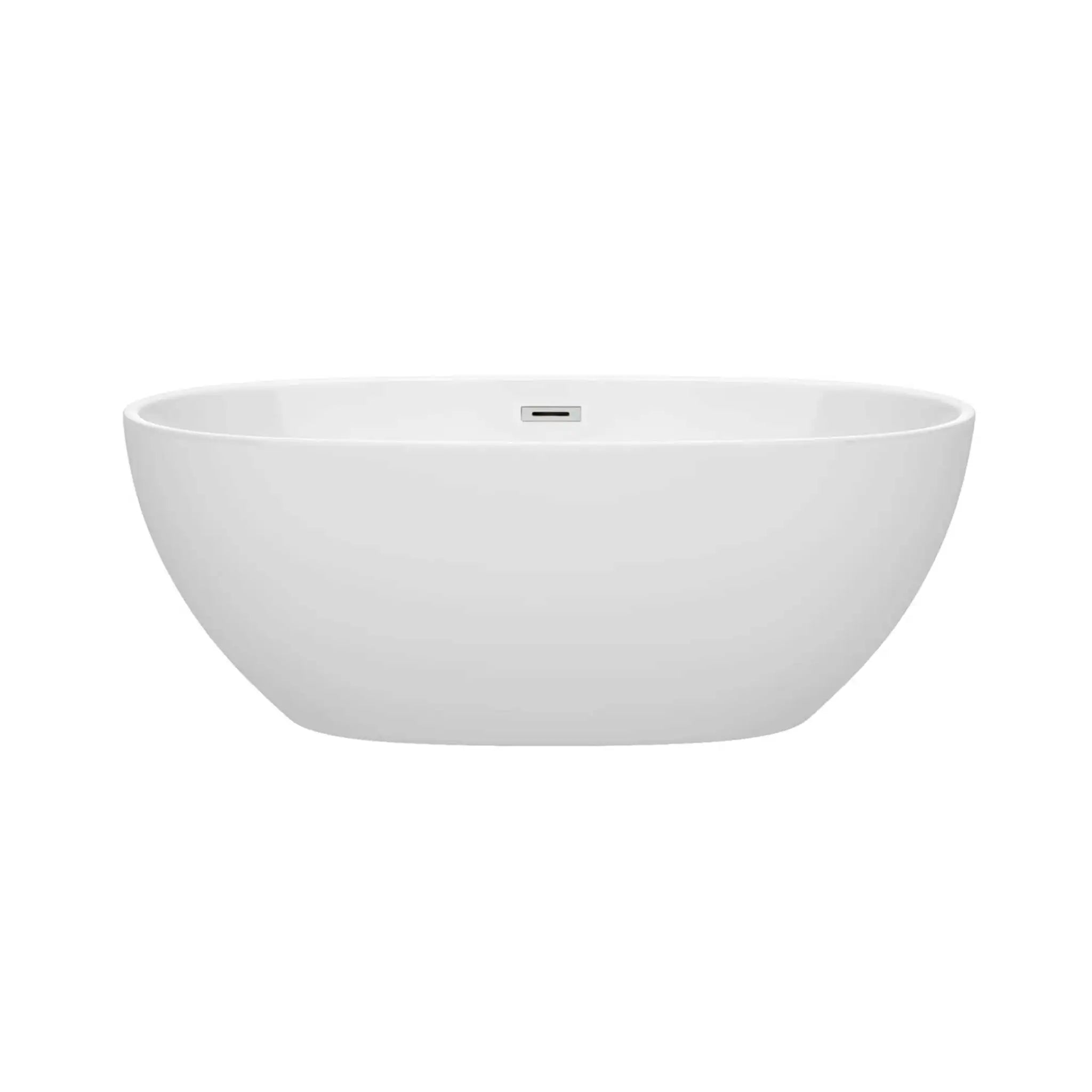 63" White Freestanding Bathtub - Juno by Wyndham (WCBTK156163) image 2