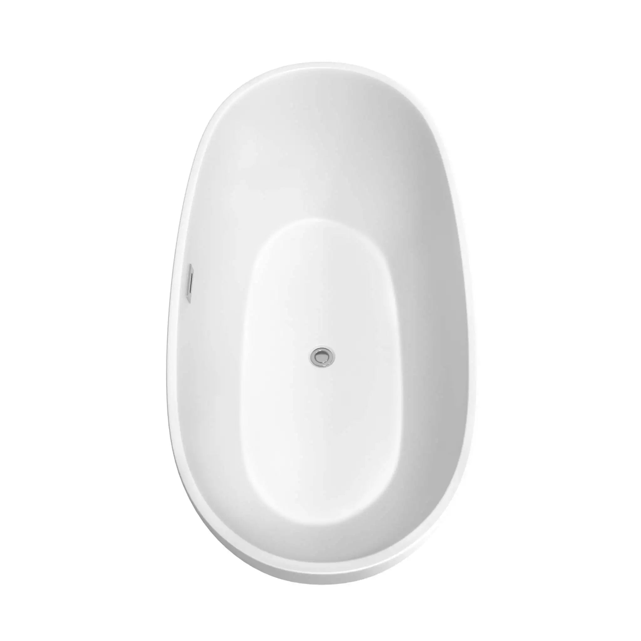 67" Matte White Freestanding Bathtub - Juno by Wyndham (WCBTE306167MW) image 3