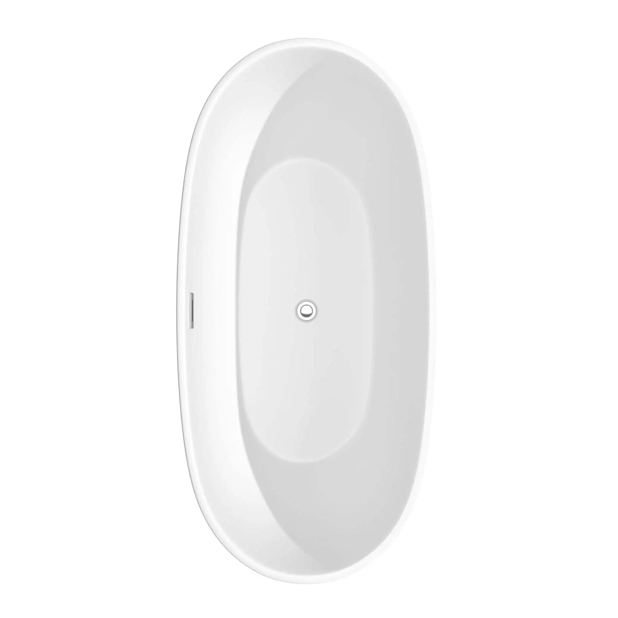 67" Matte White Freestanding Bathtub - Juno by Wyndham (WCBTE306167MW) image 4