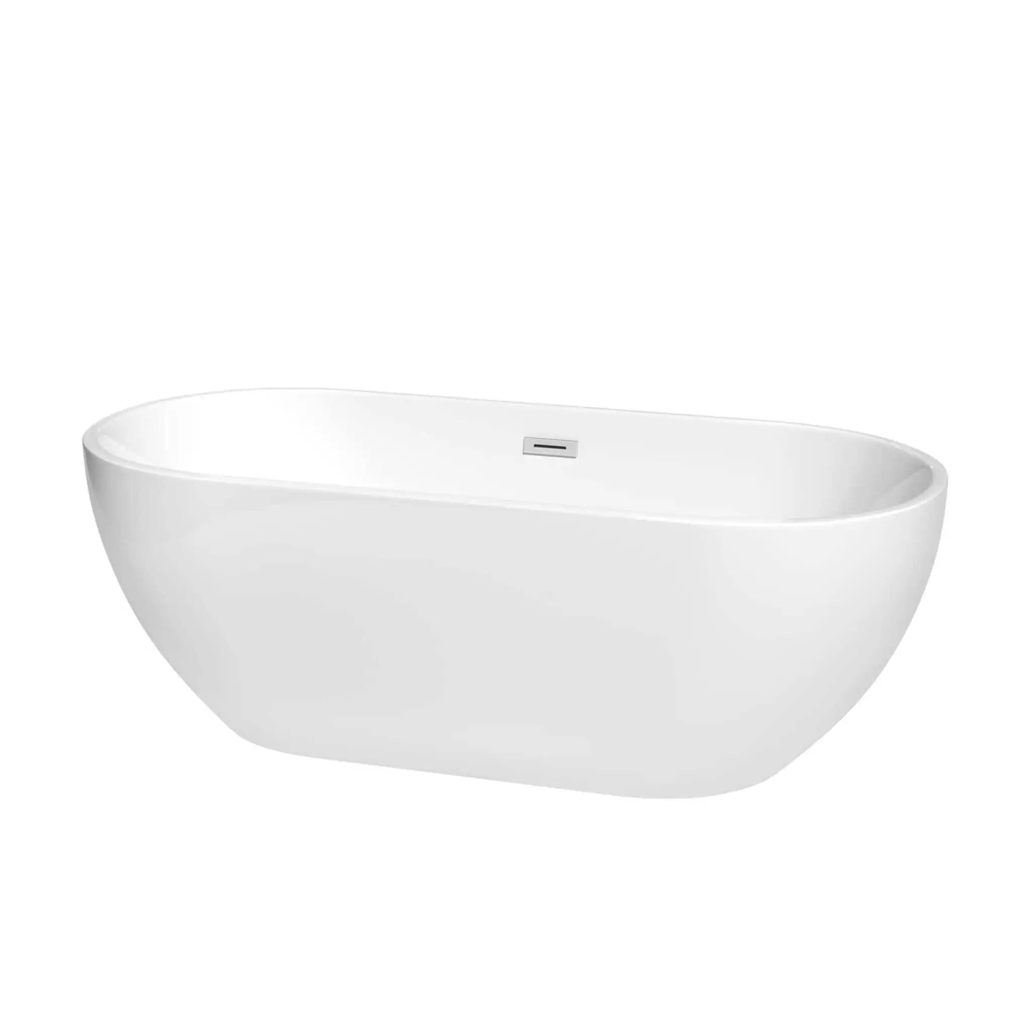 67" White Freestanding Bathtub - Brooklyn by Wyndham (WCOBT200067) image