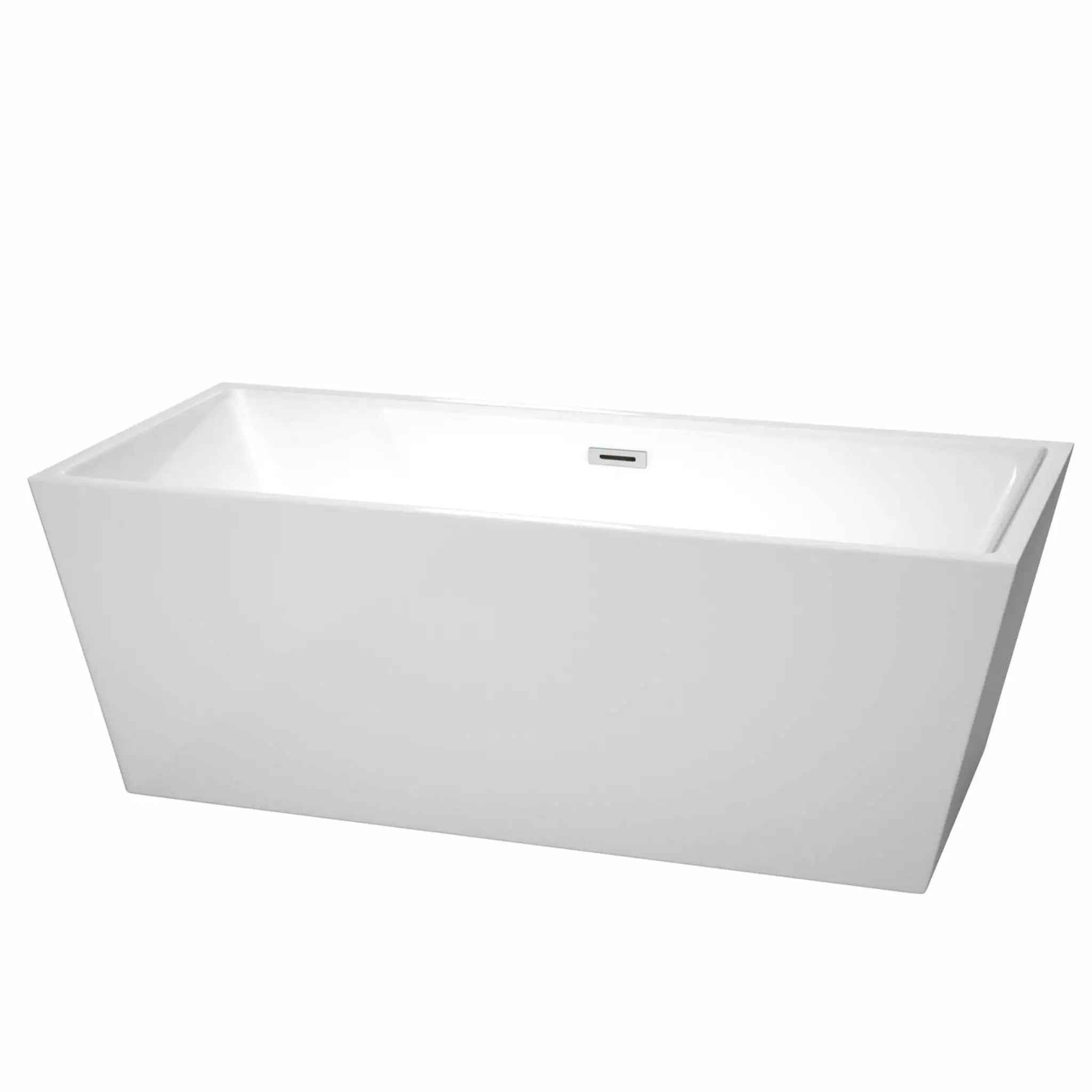 67" White Freestanding Bathtub - Sara by Wyndham (WCBTK151467) image