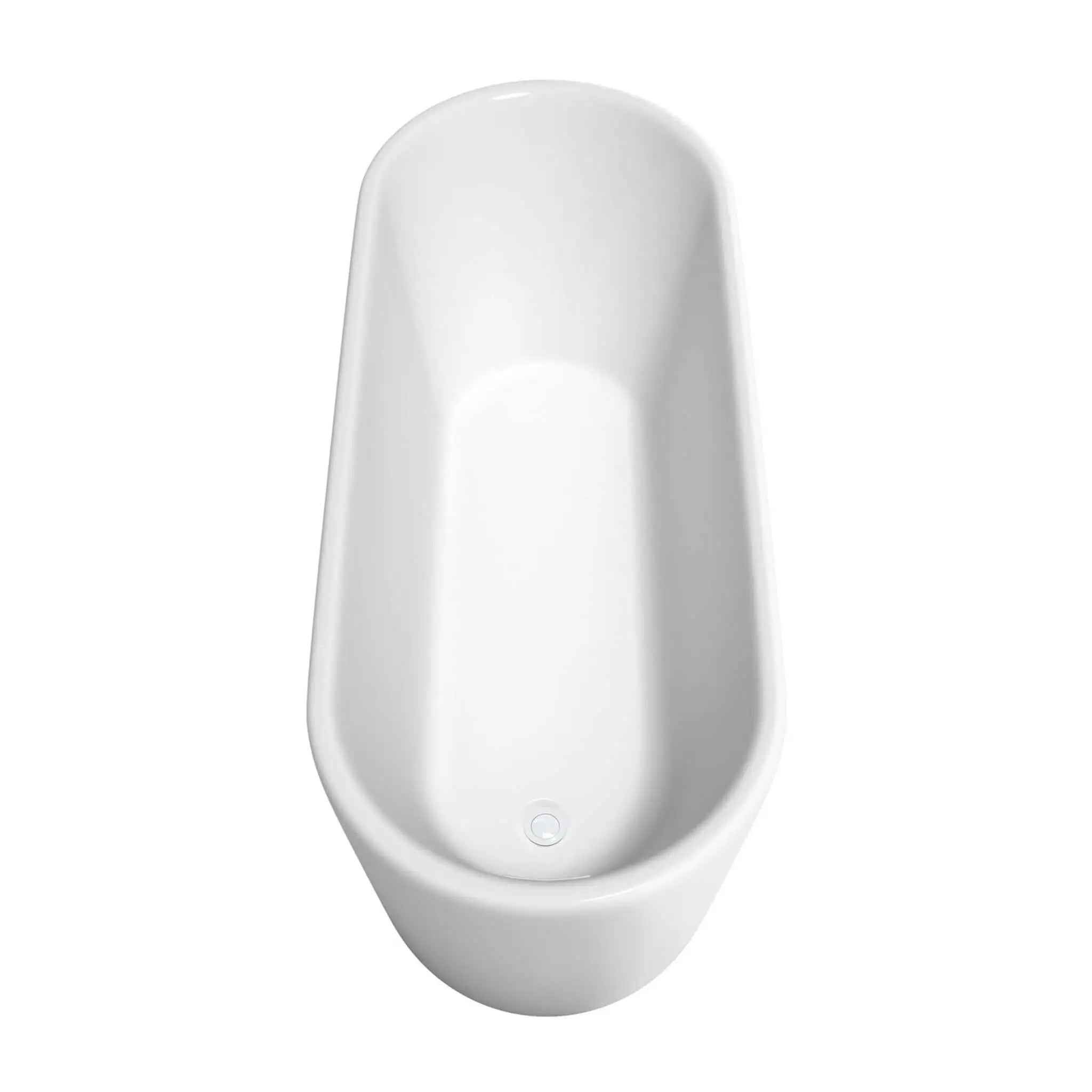 67" White Freestanding Bathtub - Ursula by Wyndham (WCBTK151167SWTRIM) image 4