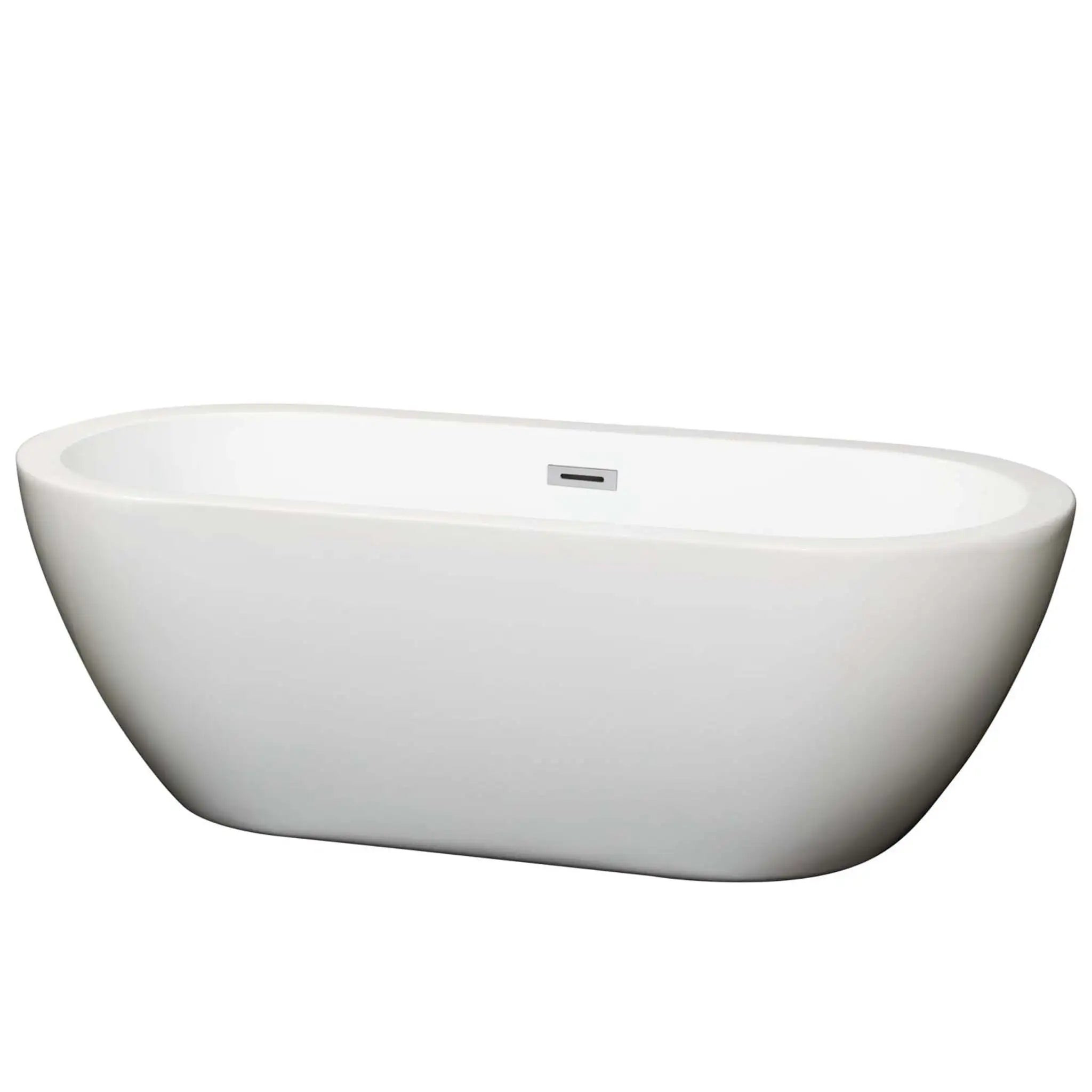 68" White Freestanding Bathtub - Soho by Wyndham (WCOBT100268) image