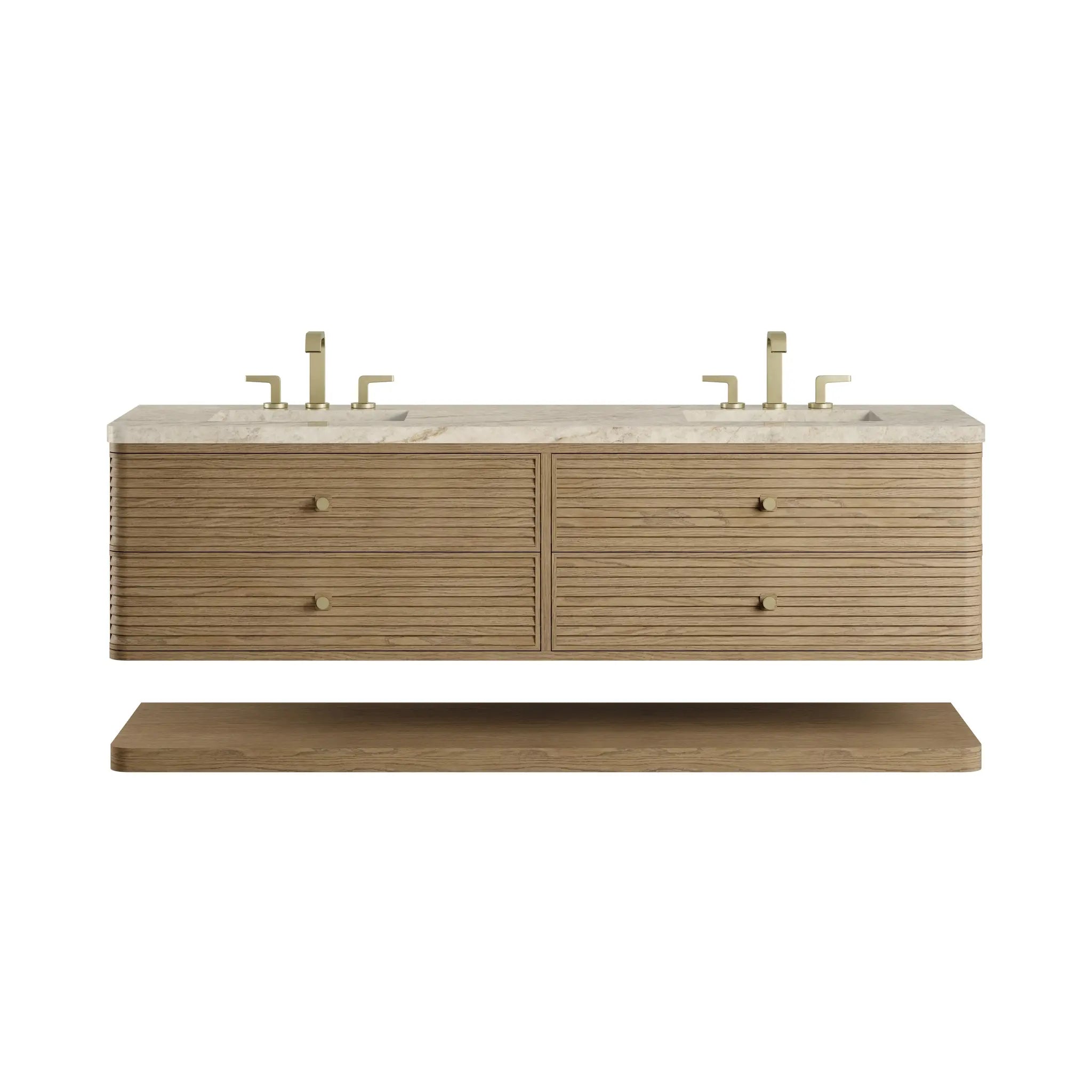 72 Allamari Double Vanity In Dune Mist Power Enabled Tajnar Eclos 8 Widespread 1