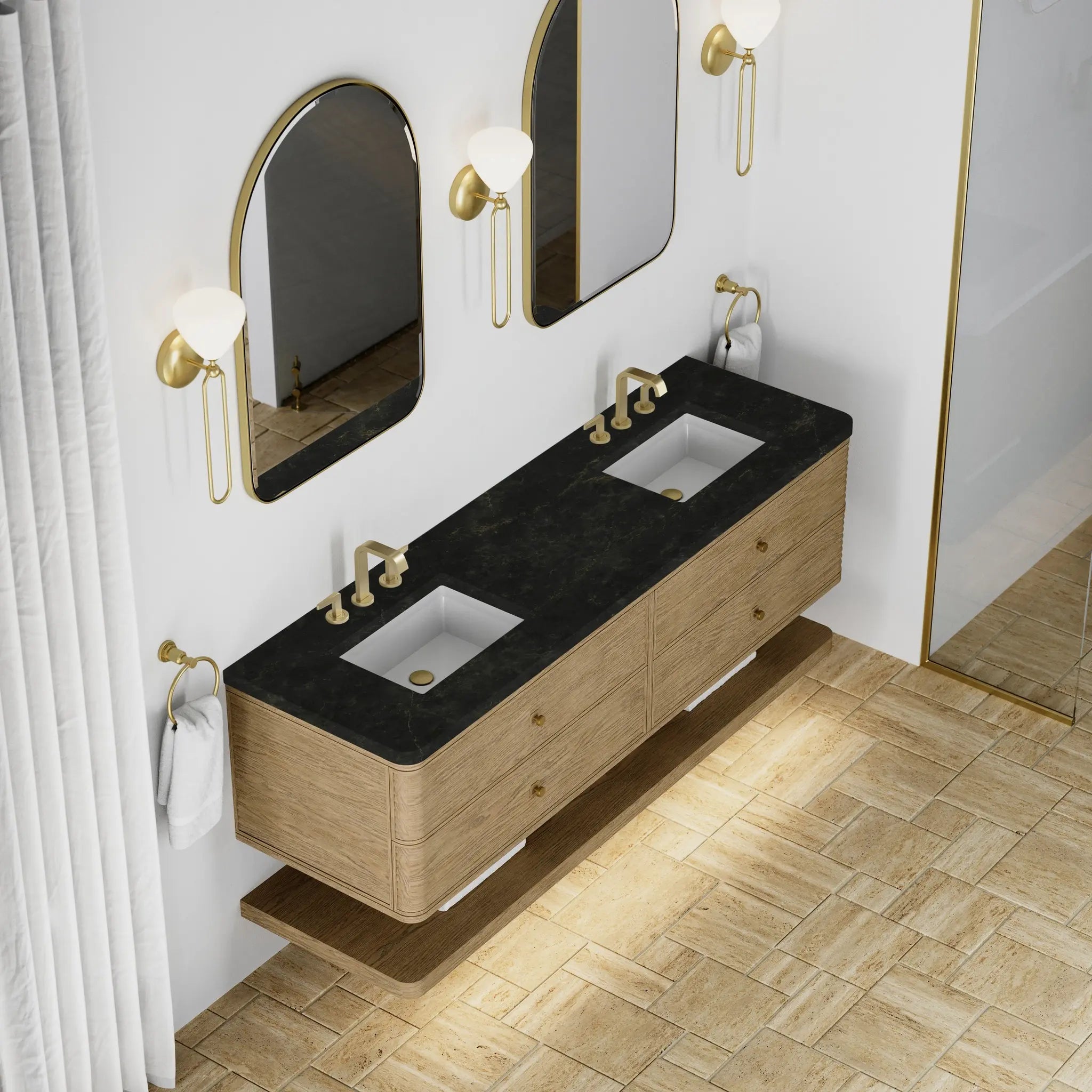72 Allamari Double Vanity In Dune Mist Standard Phantome Eclos 8 Widespread 7