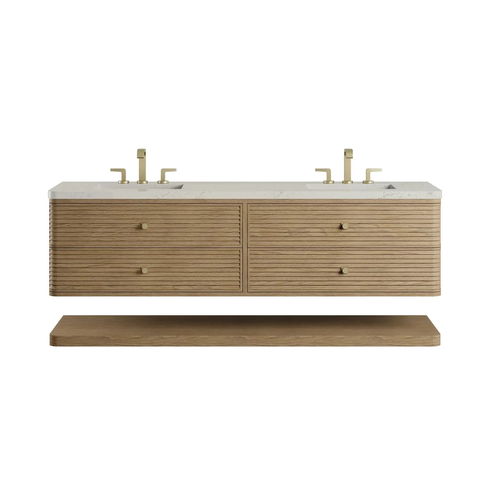 72 Allamari Double Vanity In Dune Mist Standard Siberian Silestone 8 Widespread 1