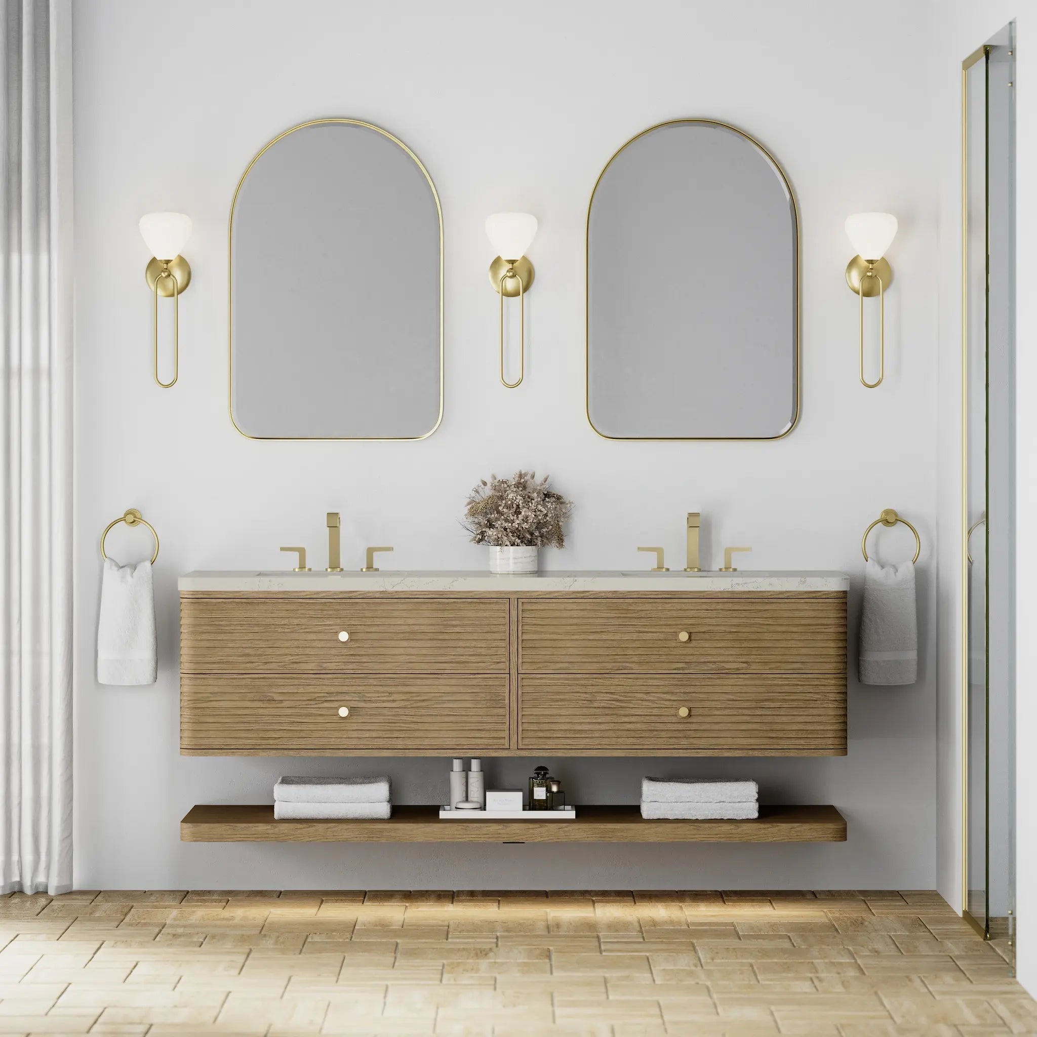 72 Allamari Double Vanity In Dune Mist Standard Siberian Silestone 8 Widespread 3