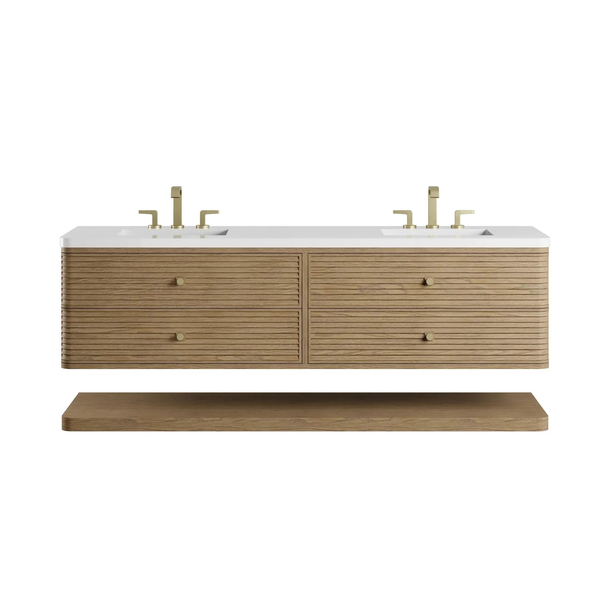 72 Allamari Double Vanity In Dune Mist Standard White Zeus Silestone 8 Widespread 1