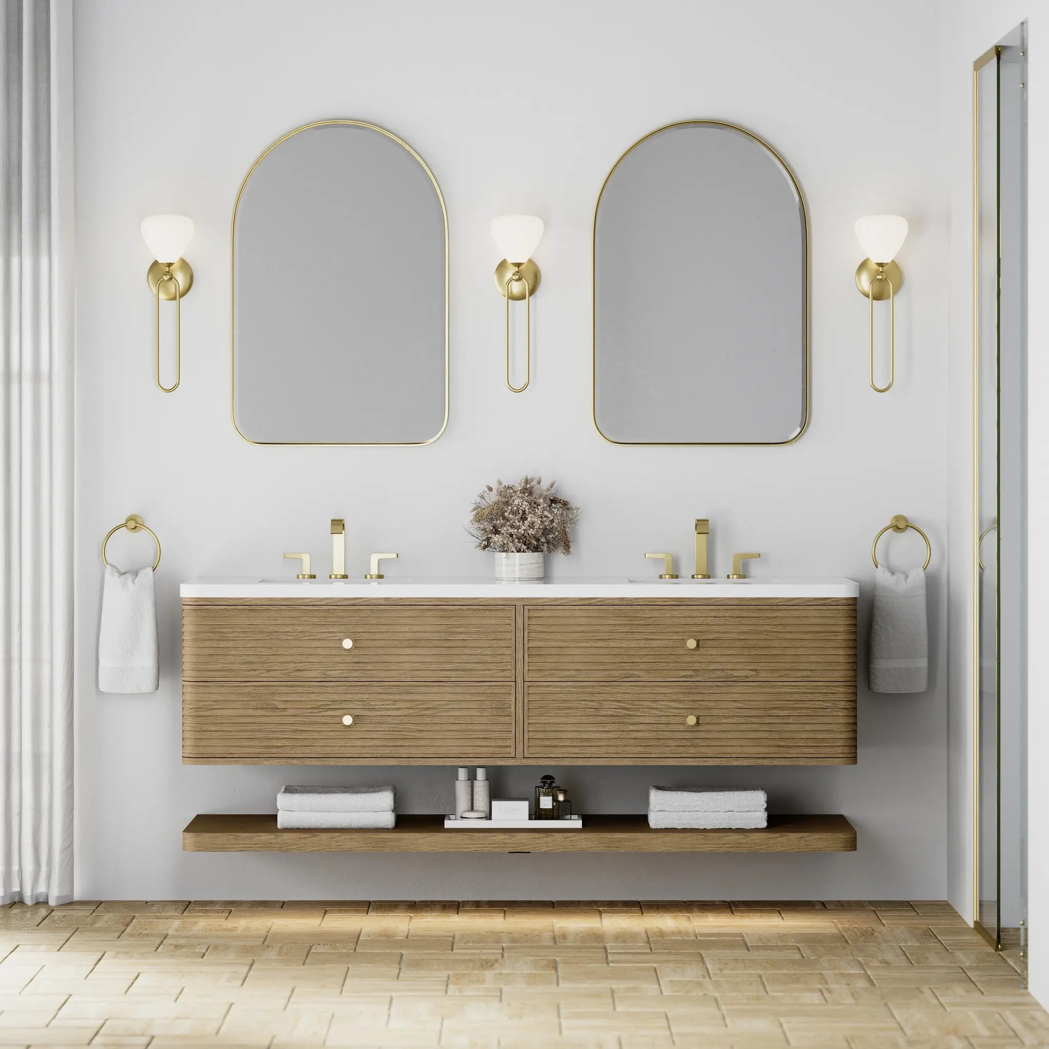 72 Allamari Double Vanity In Dune Mist Standard White Zeus Silestone 8 Widespread 4