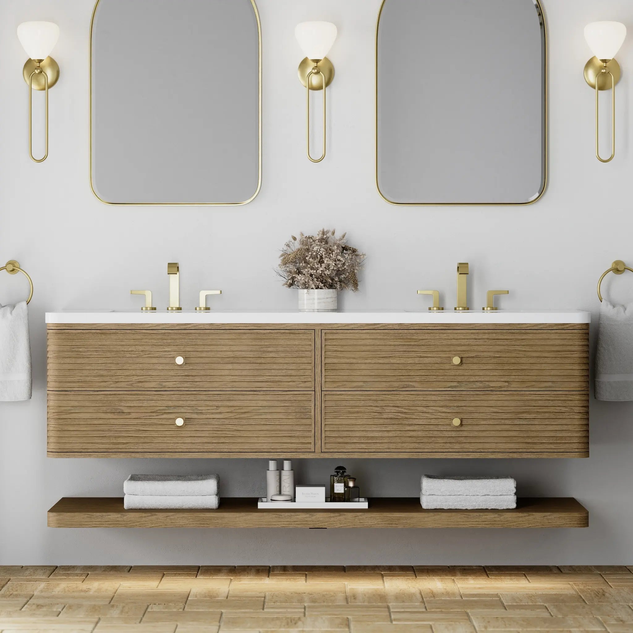 72 Allamari Double Vanity In Dune Mist Standard White Zeus Silestone 8 Widespread 5