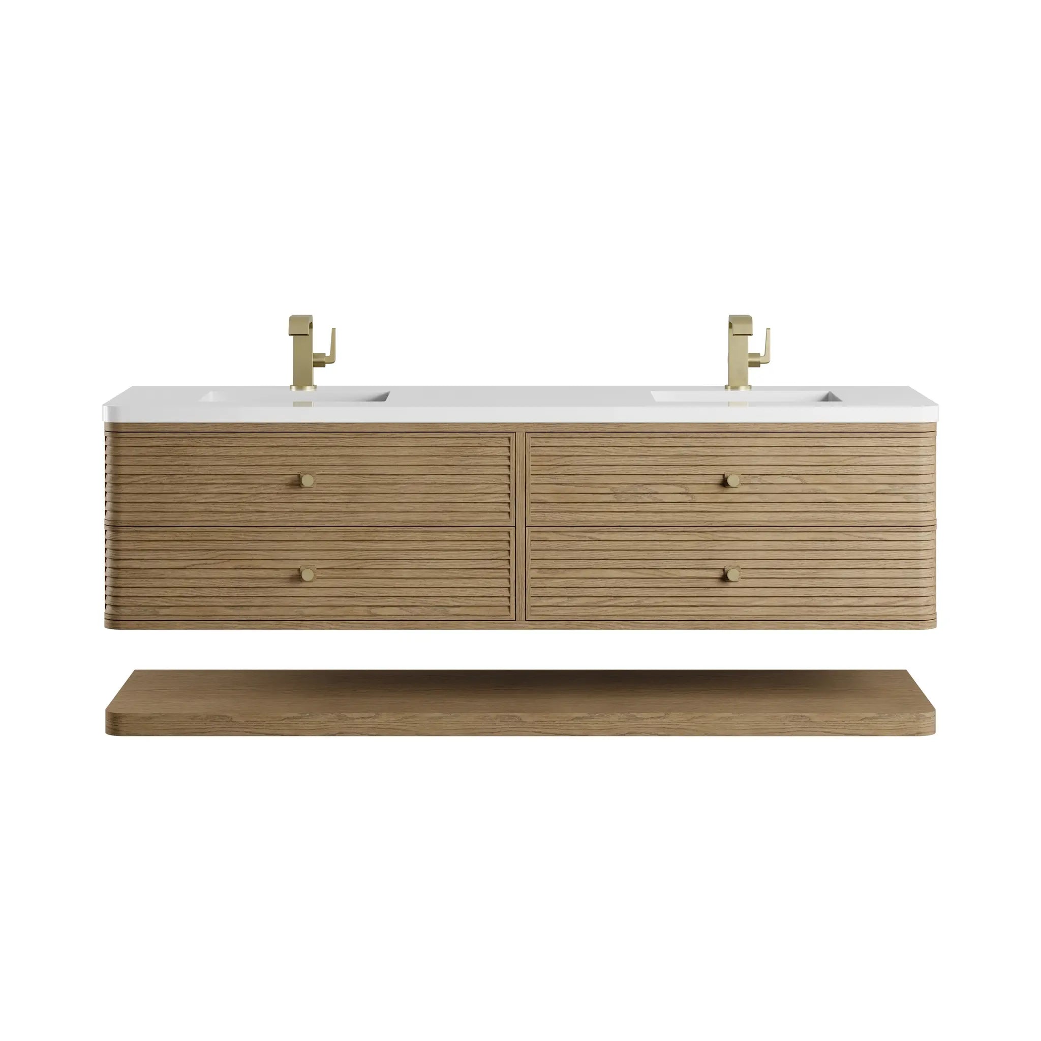 72 Allamari Double Vanity In Dune Mist Standard White Zeus Silestone Single Hole 1
