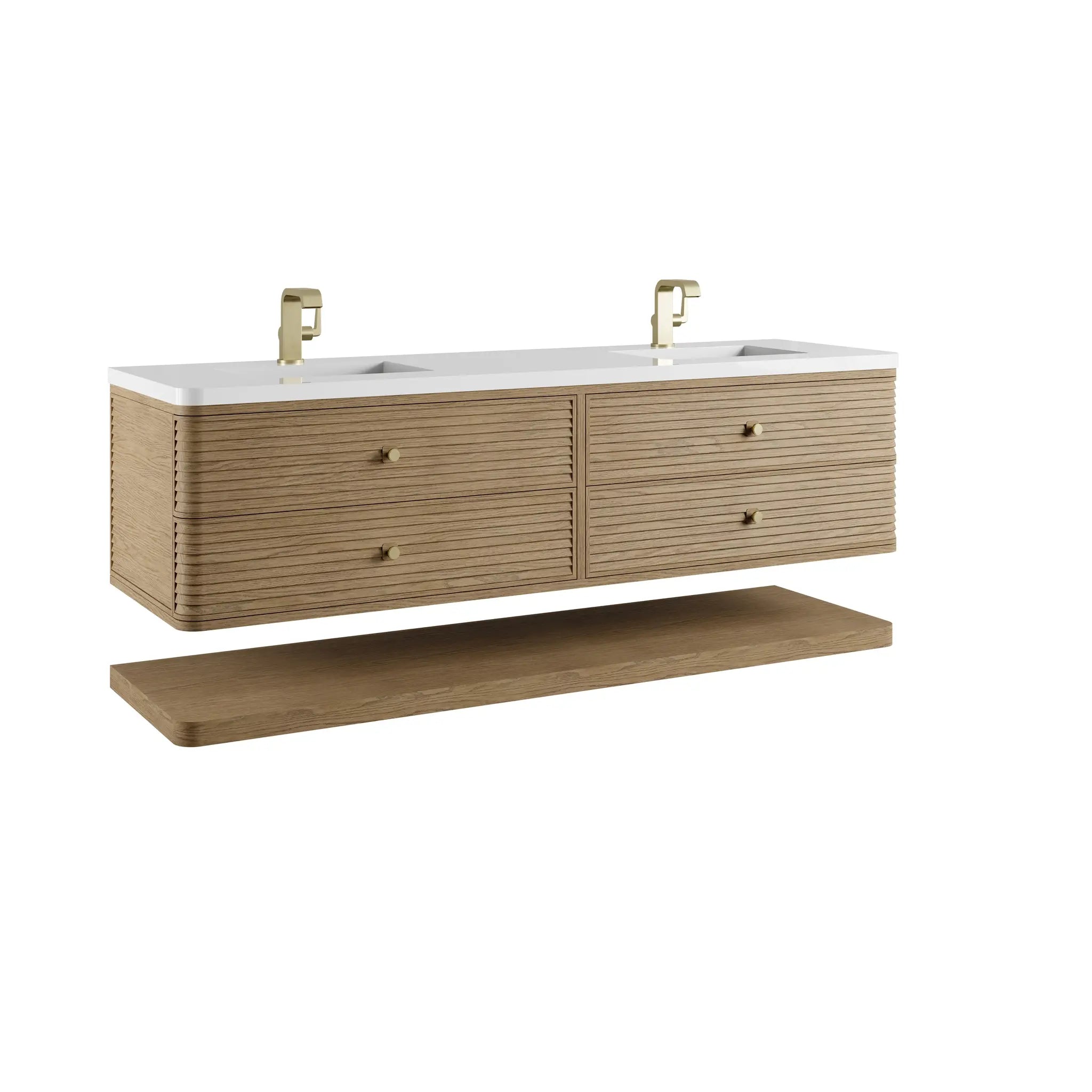 72 Allamari Double Vanity In Dune Mist Standard White Zeus Silestone Single Hole 14