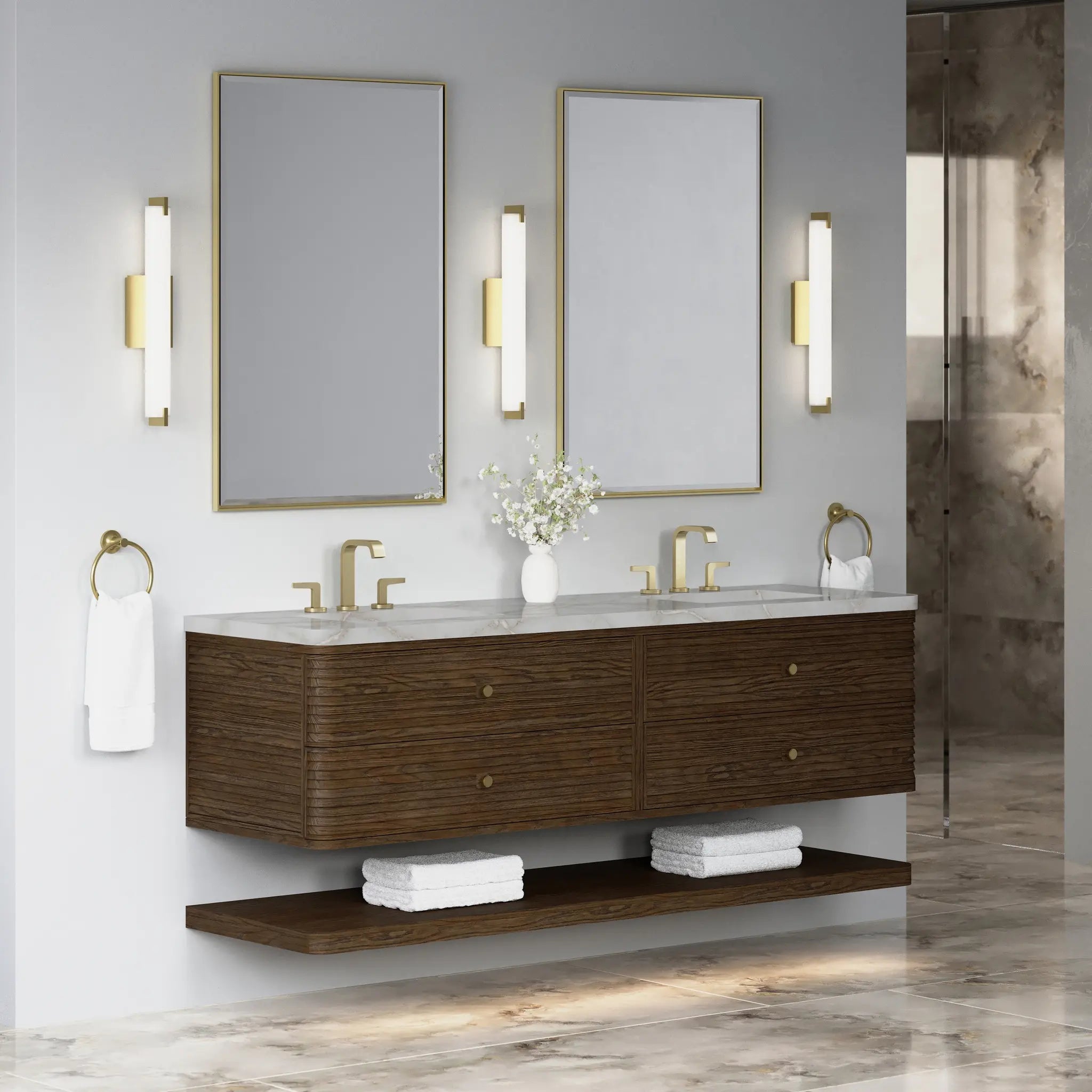 72 Allamari Double Vanity In Sable Power Enabled Victorian Silver Silestone 8 Widespread 5
