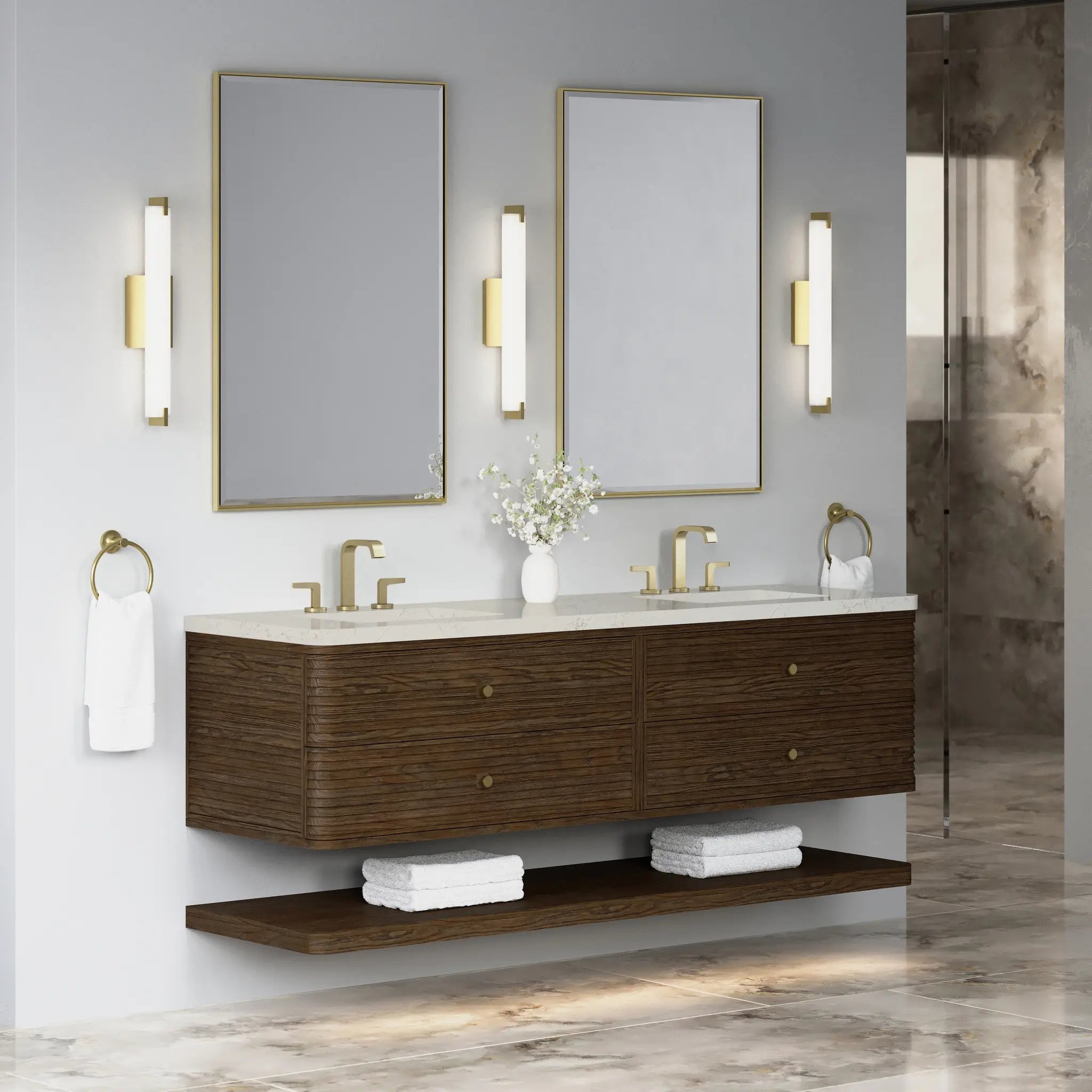 72 Allamari Double Vanity In Sable Standard Siberian Silestone 8 Widespread 4