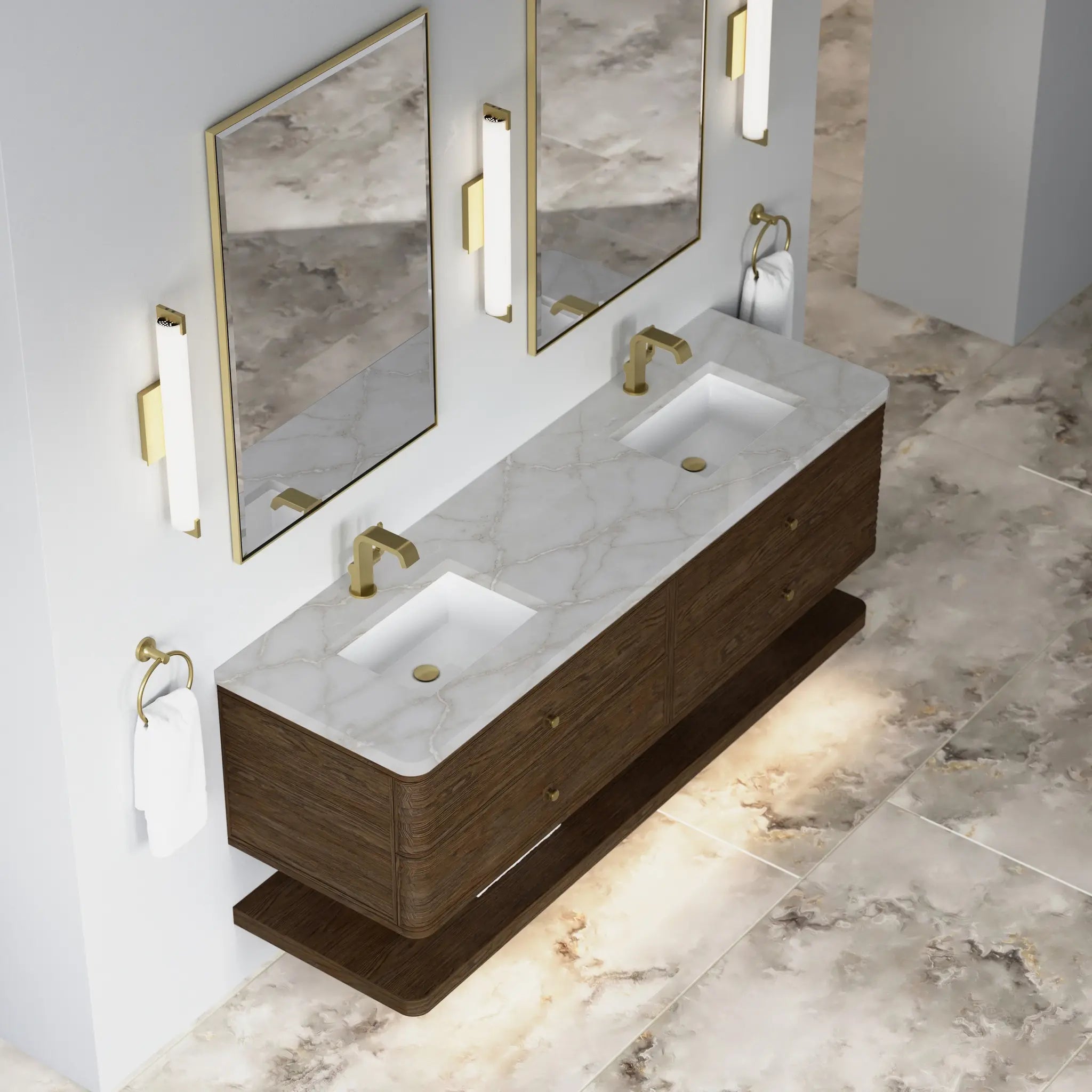 72 Allamari Double Vanity In Sable Standard Victorian Silver Silestone Single Hole 8