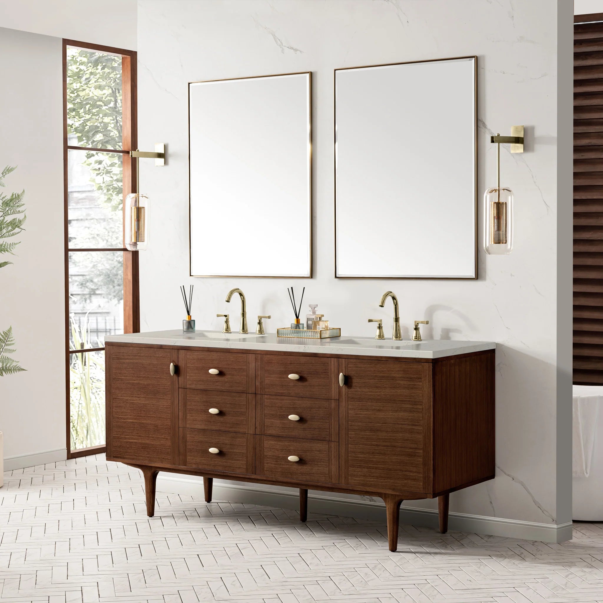 72-amberly-double-vanity-in-mid-century-walnut-w-freepower-wireless-charger-by-james-martin-vanities-siberian-silestone image 19