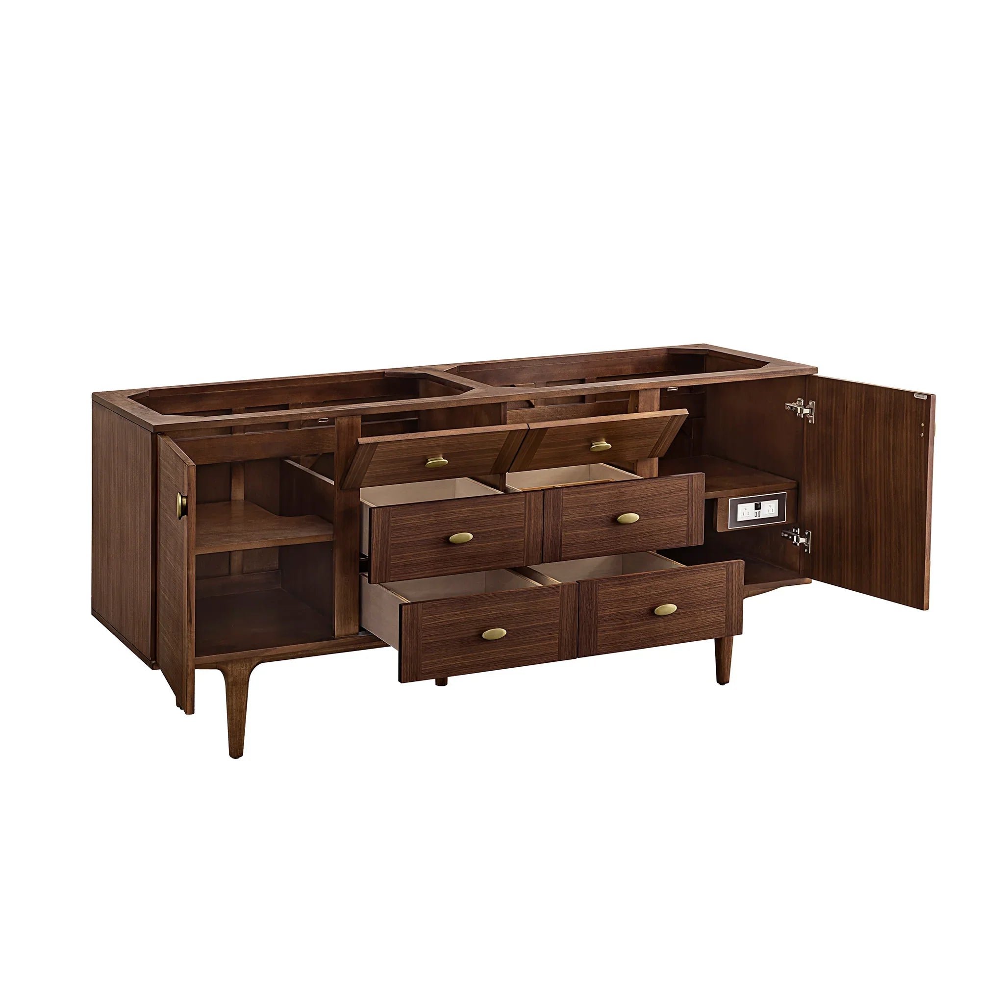 72-amberly-double-vanity-in-mid-century-walnut-w-freepower-wireless-charger-by-james-martin-vanities-siberian-silestone image 2