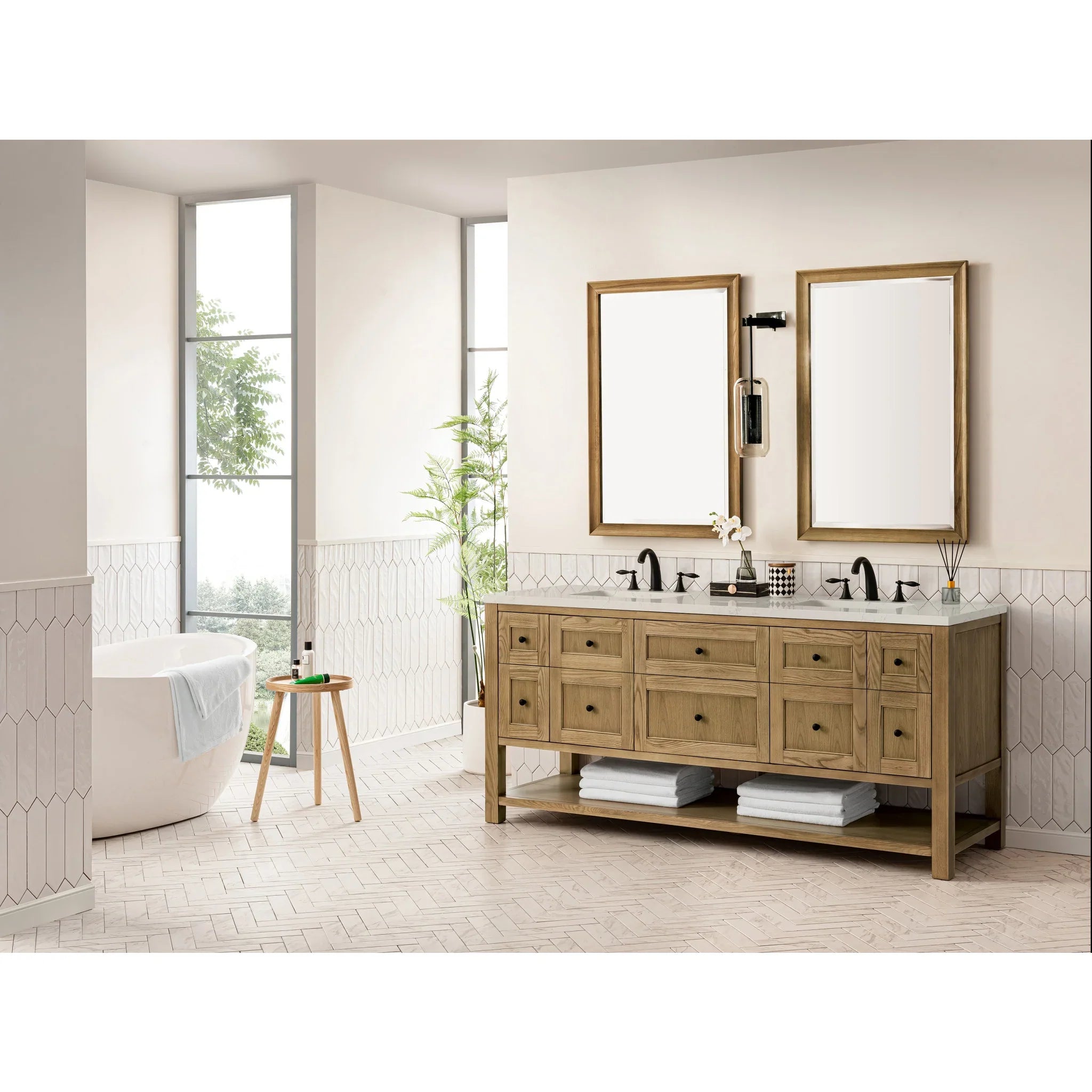 72-breckenridge-double-vanity-base-only-in-light-natural-oak-w-freepower-wireless-charger-by-james-martin-vanities-siberian-silestone image 11