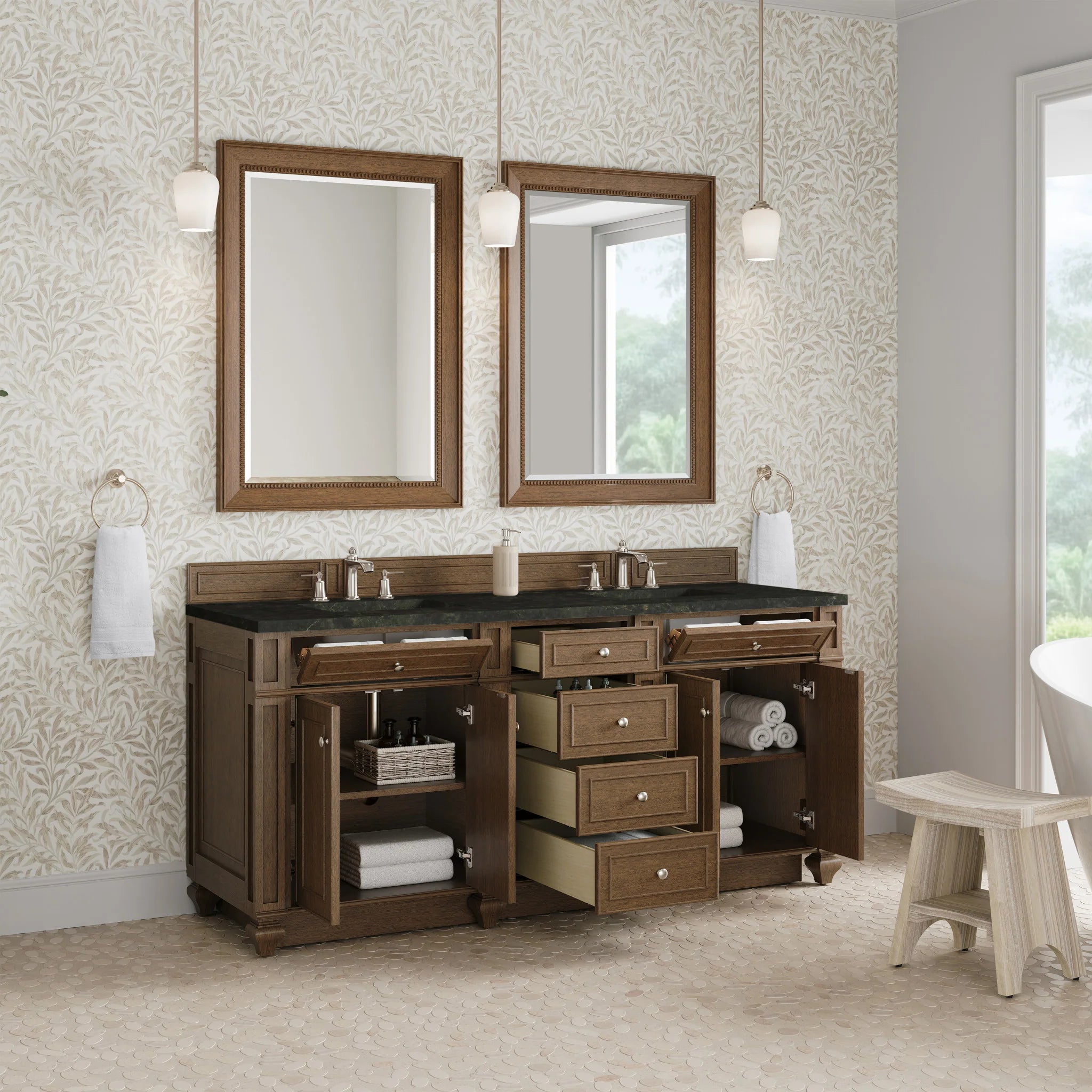 72-bristol-double-vanity-in-saddle-brown-by-james-martin-vanities-phantome-eclos-zero-silica image 4