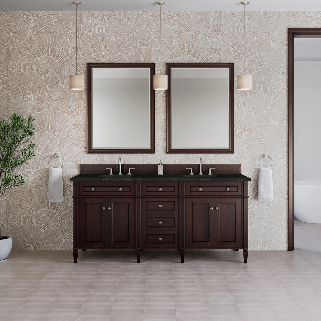 72-brittany-double-vanity-in-burnished-mahogany-by-james-martin-vanities-phantome-eclos-zero-silica image 2