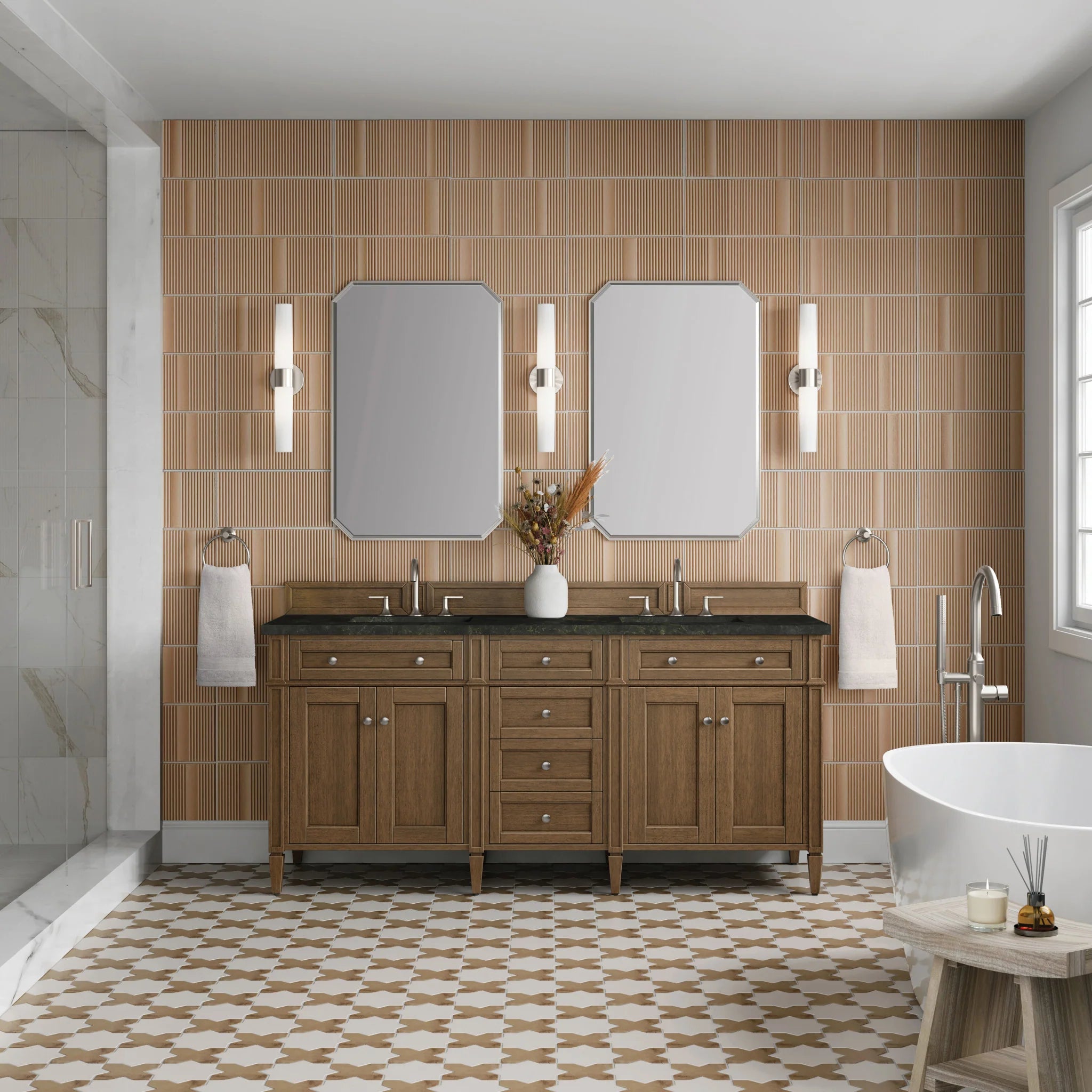 72-brittany-double-vanity-in-saddle-brown-by-james-martin-vanities-phantome-eclos-zero-silica image 2