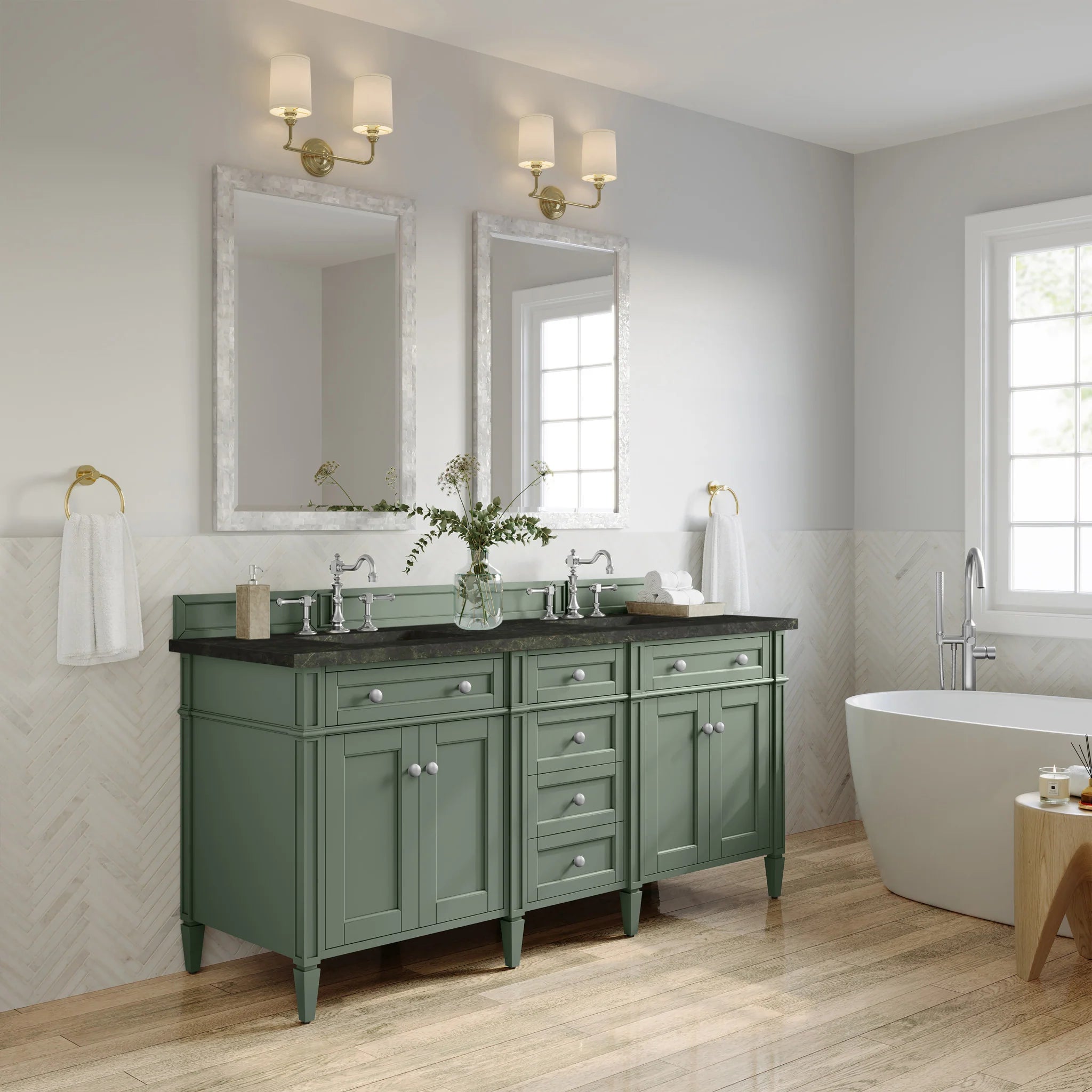 72-brittany-double-vanity-in-smokey-celadon-by-james-martin-vanities-phantome-eclos-zero-silica image 4