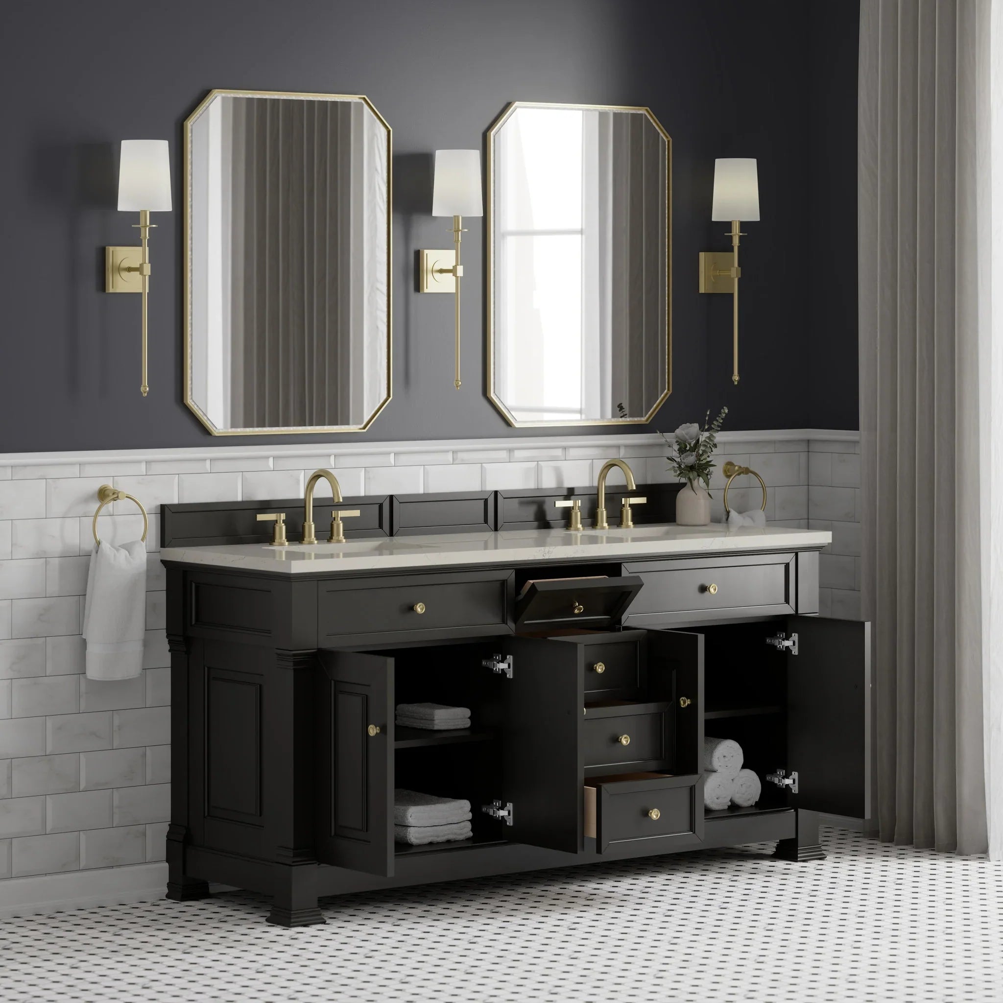 72-brookfield-double-vanity-in-black-onyx-w-freepower-wireless-charger-by-james-martin-vanities-siberian-silestone image 9