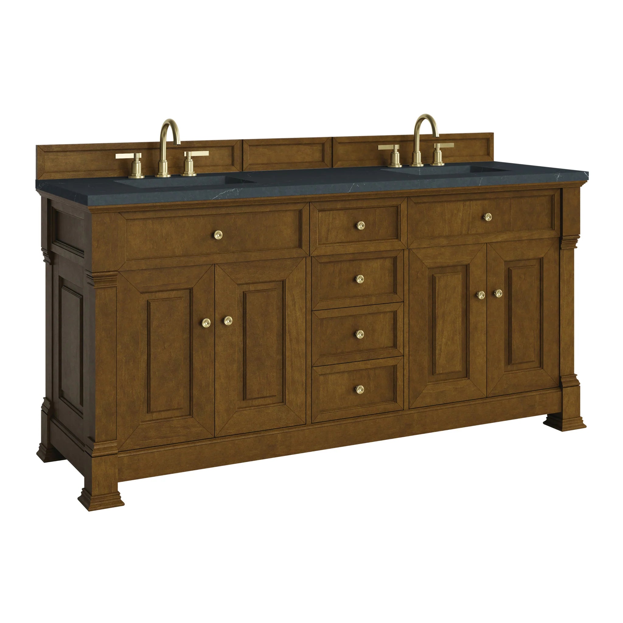 72-brookfield-double-vanity-in-honey-oak-by-james-martin-vanities-charcoal-soapstone-silestone image 3
