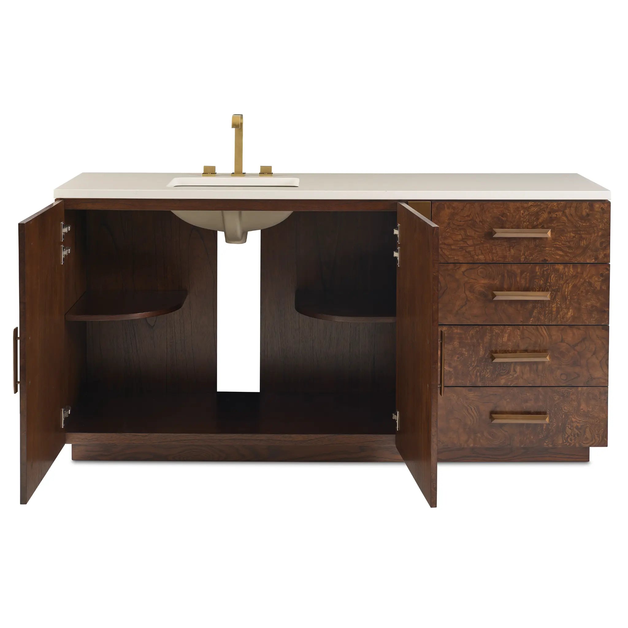72" Brussels Sink Chest - Olive Burl by Ambella Home image 3